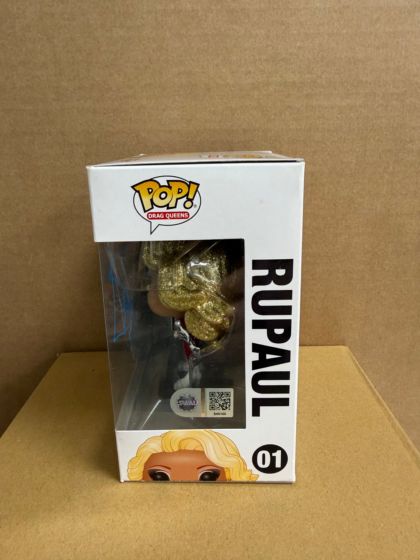 Funko Pop! Drag Queens Ru Paul COA #01 WS Other