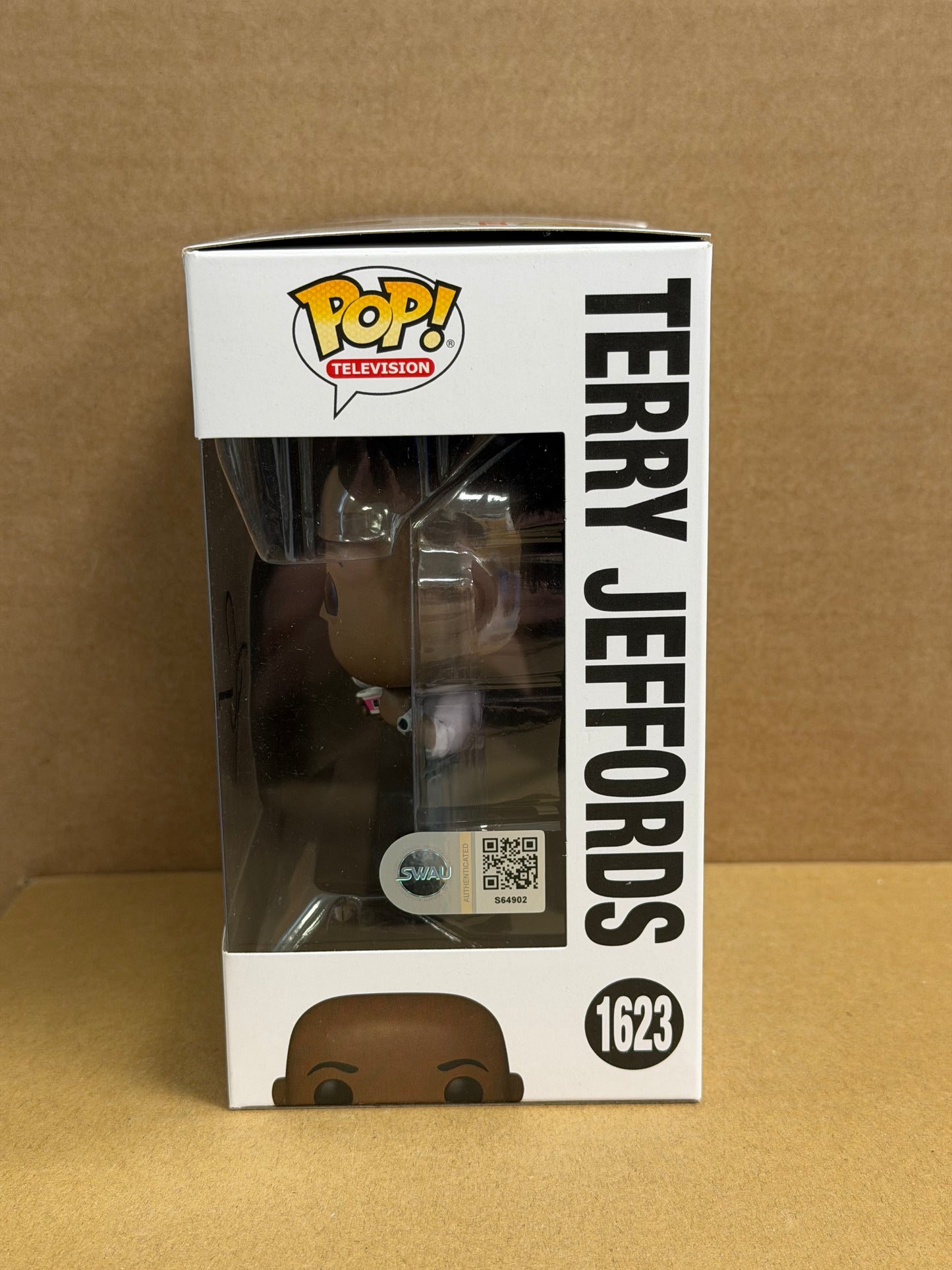 Funko Pop! Television Brooklyn Nine Nine Terry Jeffords Signed Terry Crews #1623 WS