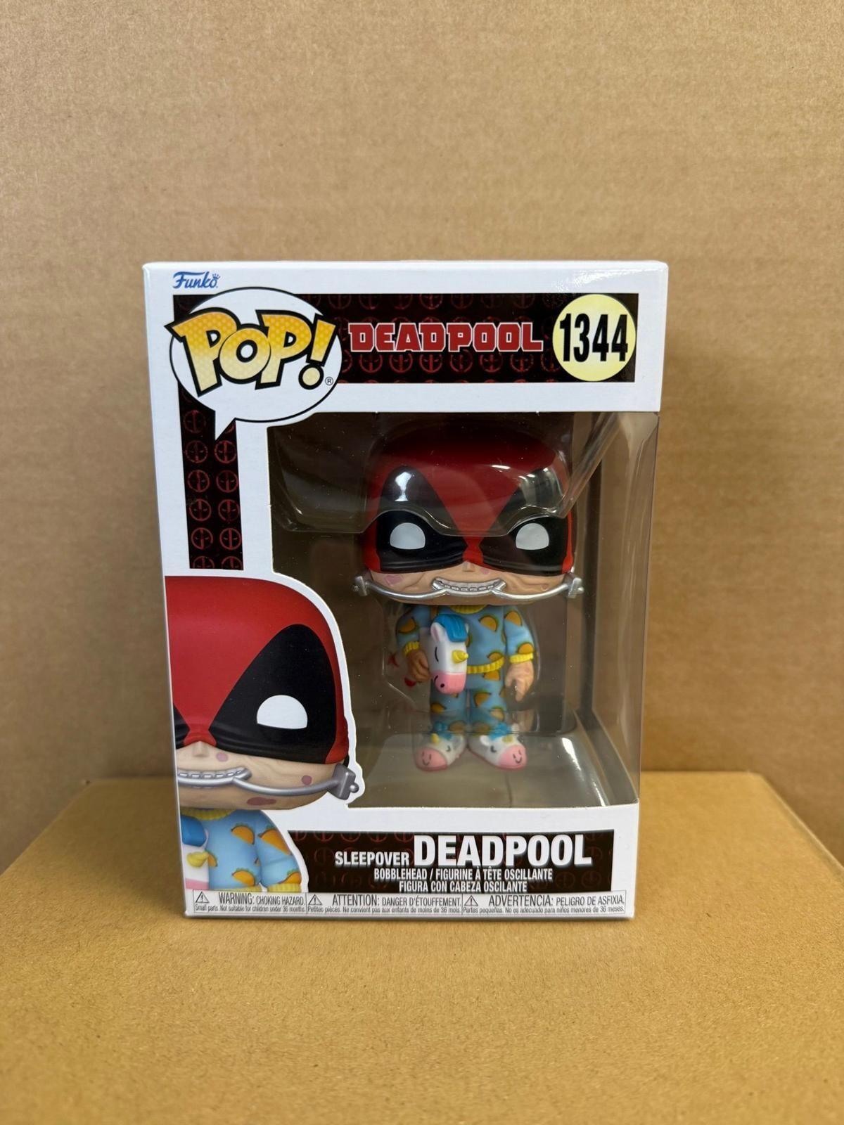 Funko Pop! Marvel Deadpool Sleepover Bobblehead #1344