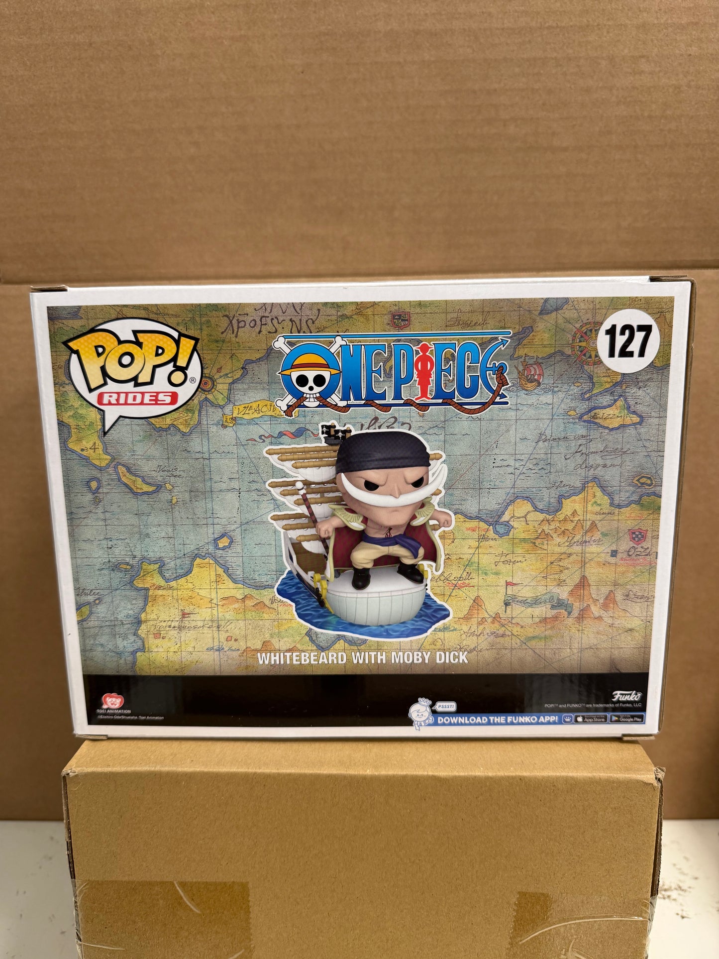 Funko Pop! Rides Anime One Piece Whitebeard With Moby Dick #127 Exclusive