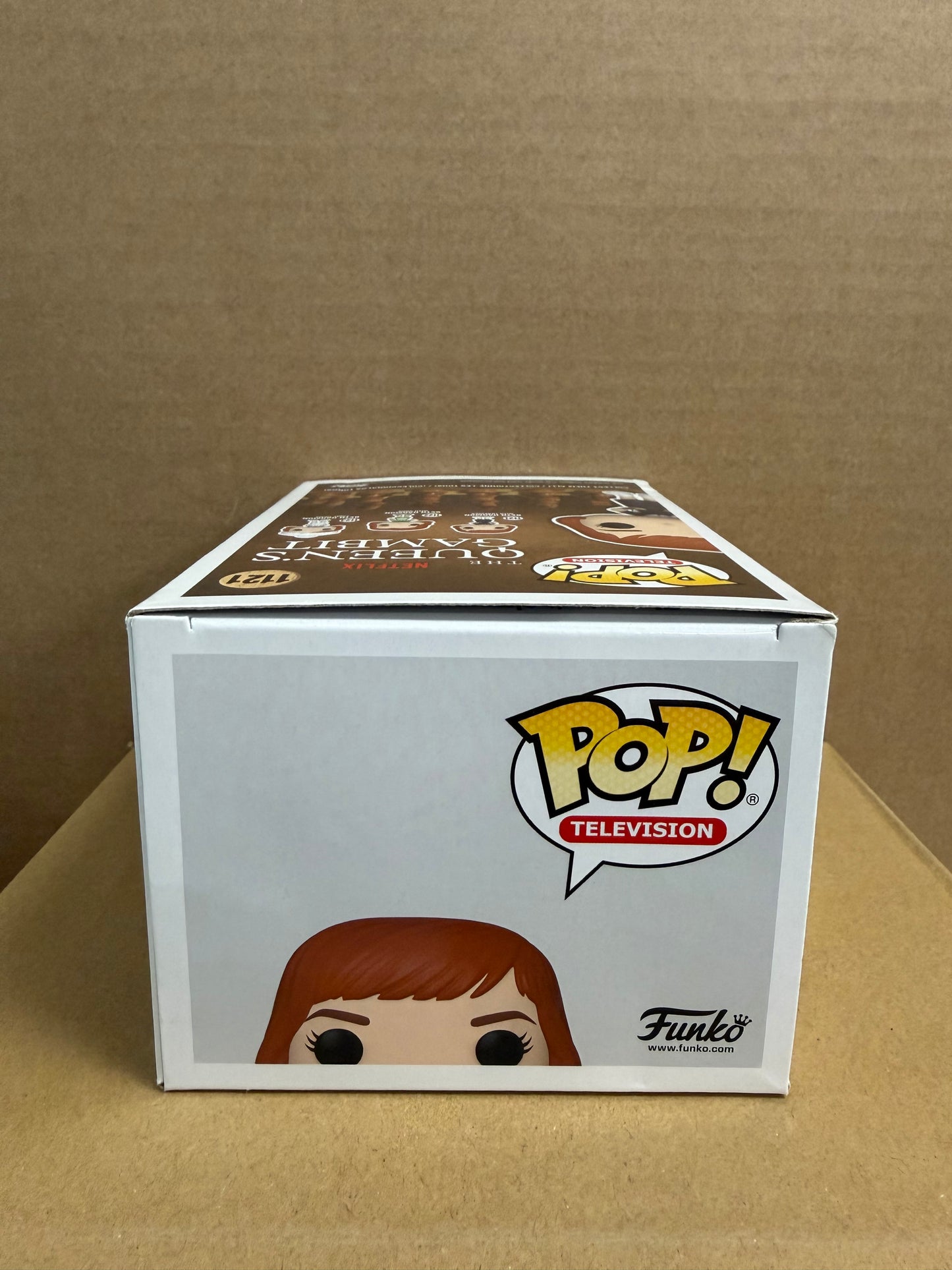 Funko Pop! Television Queens Gambit Beth Harmon Signed Anya Taylor -Joy COA #1121