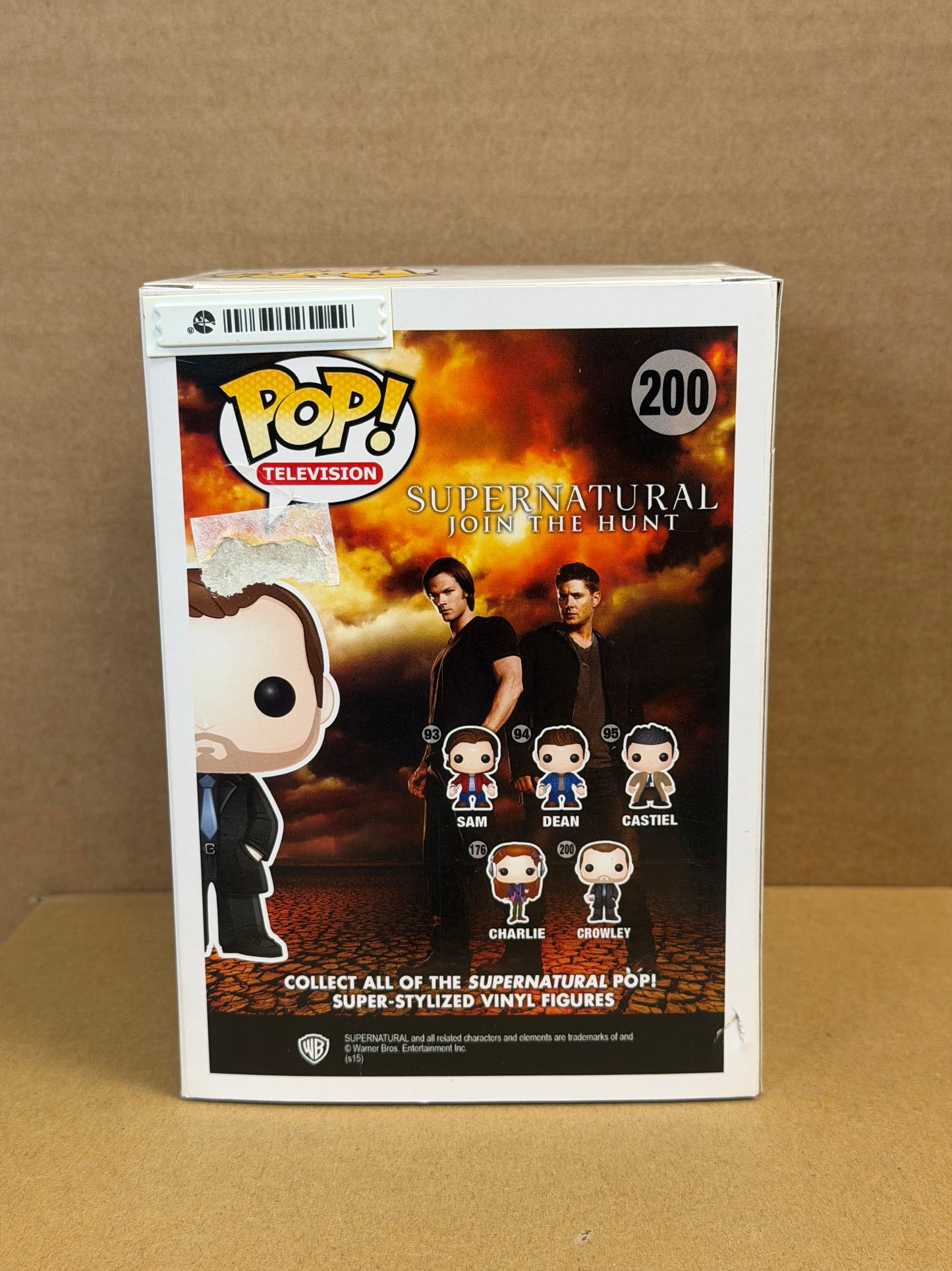 Funko Pop! Television Supernatural Crowley #200 Bloody