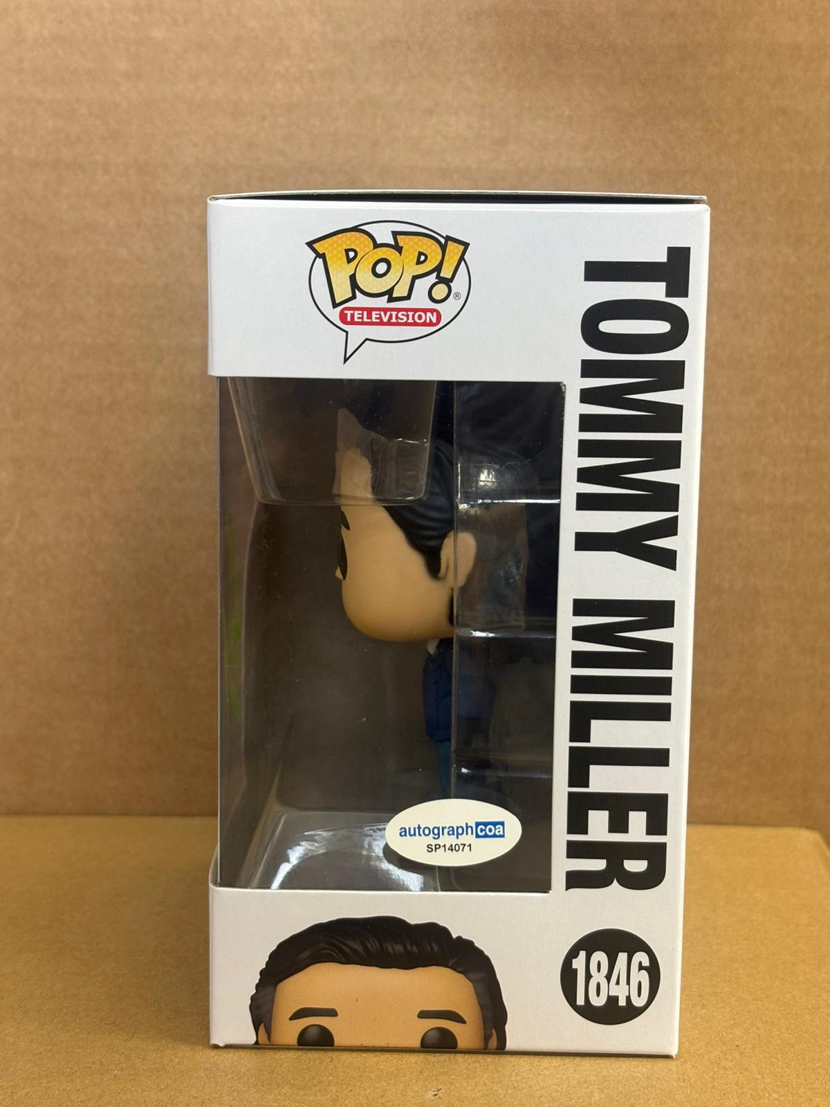 Funko Pop! Television The Last Of Us Tommy Miller Signed Gabriel Luna COA #1846