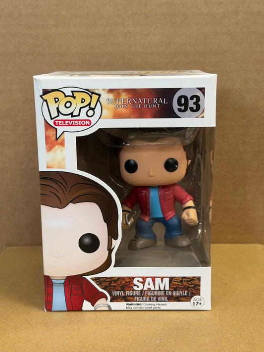 Funko Pop! Television Supernatural Sam #93 Slight Front Fade