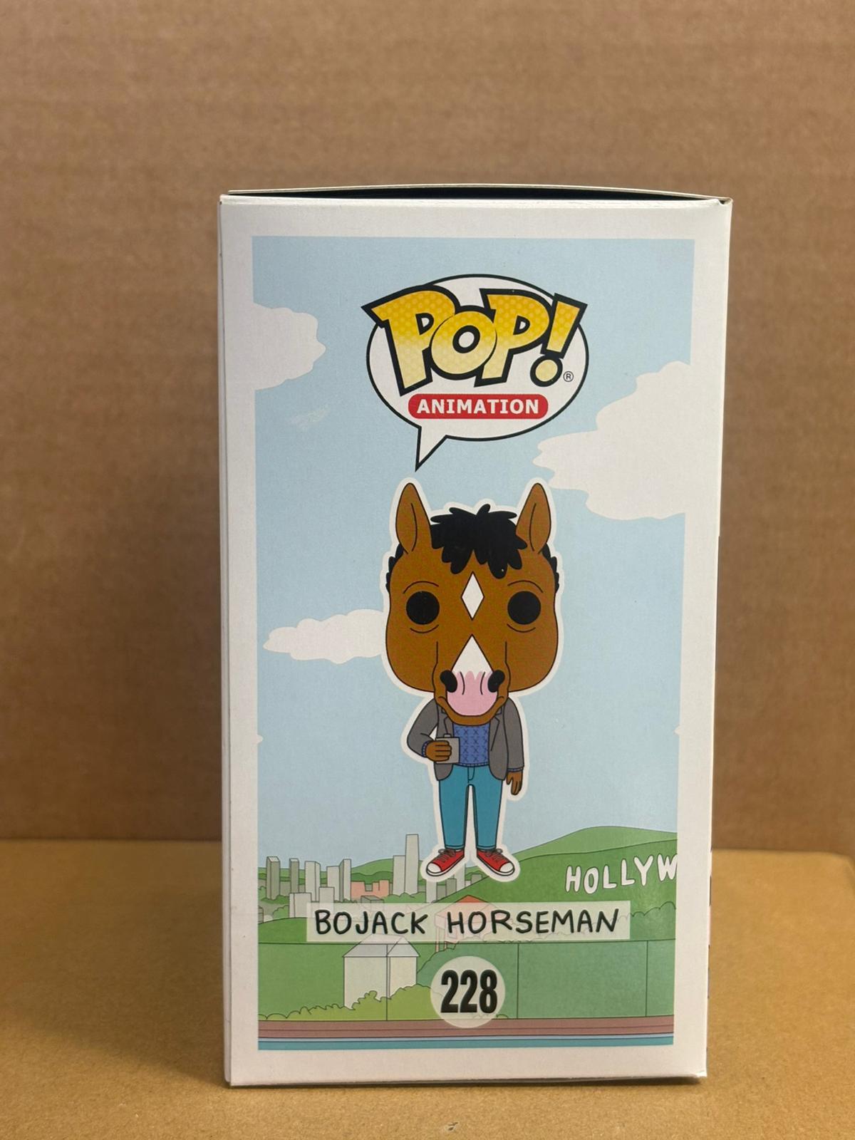 Funko Pop! Animation Bojack Horseman Signed Will Arnett COA #228 WS
