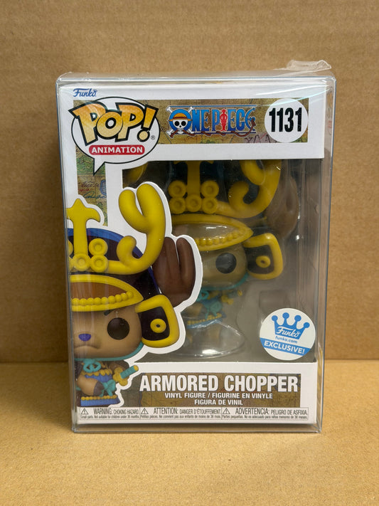 Funko Pop! Anime One Piece Armored Choppee #1131 Exclusive Free Protector
