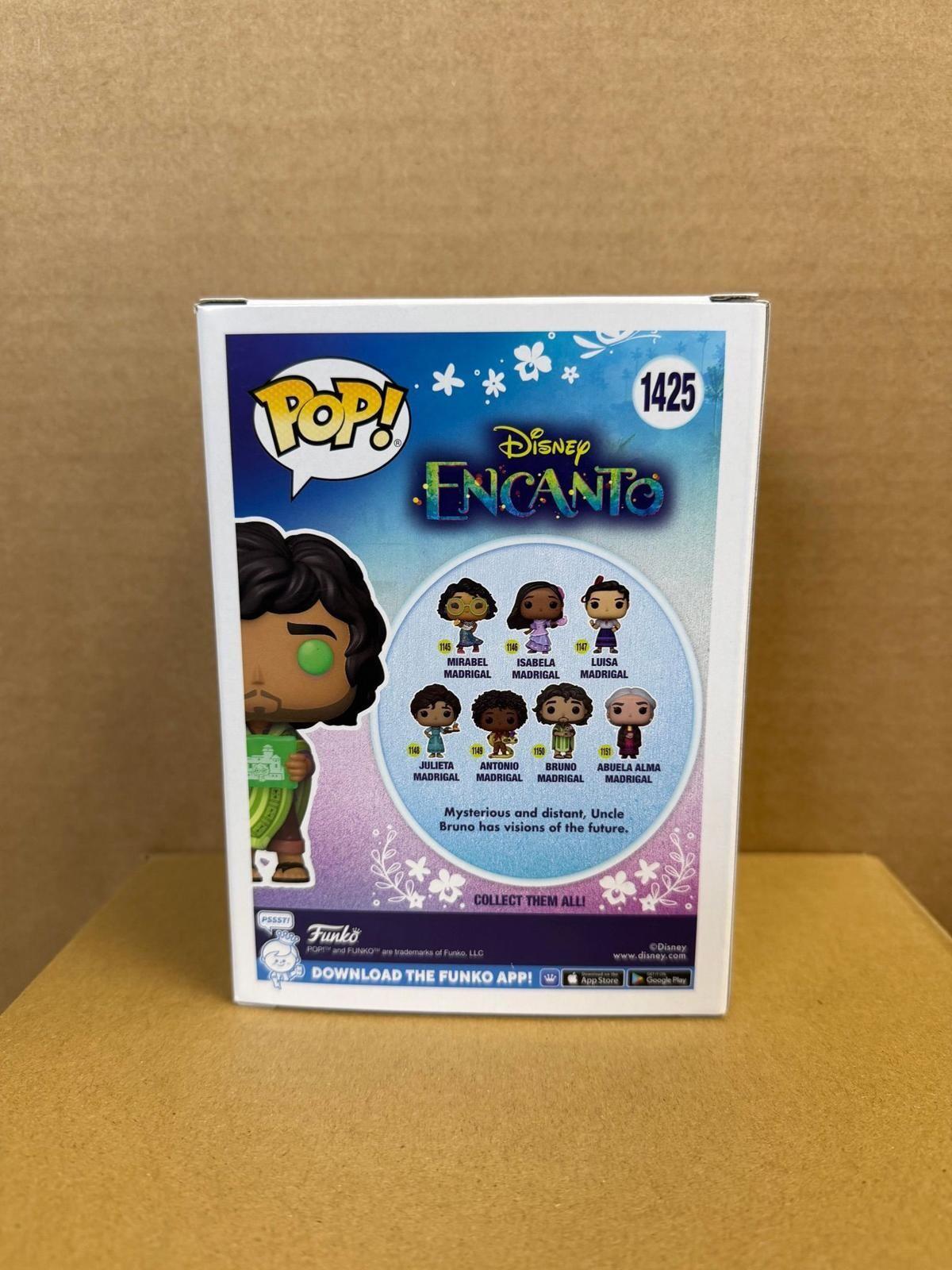 Funko Pop! Disney Bruno Madrigal Signed Jared Bush WS