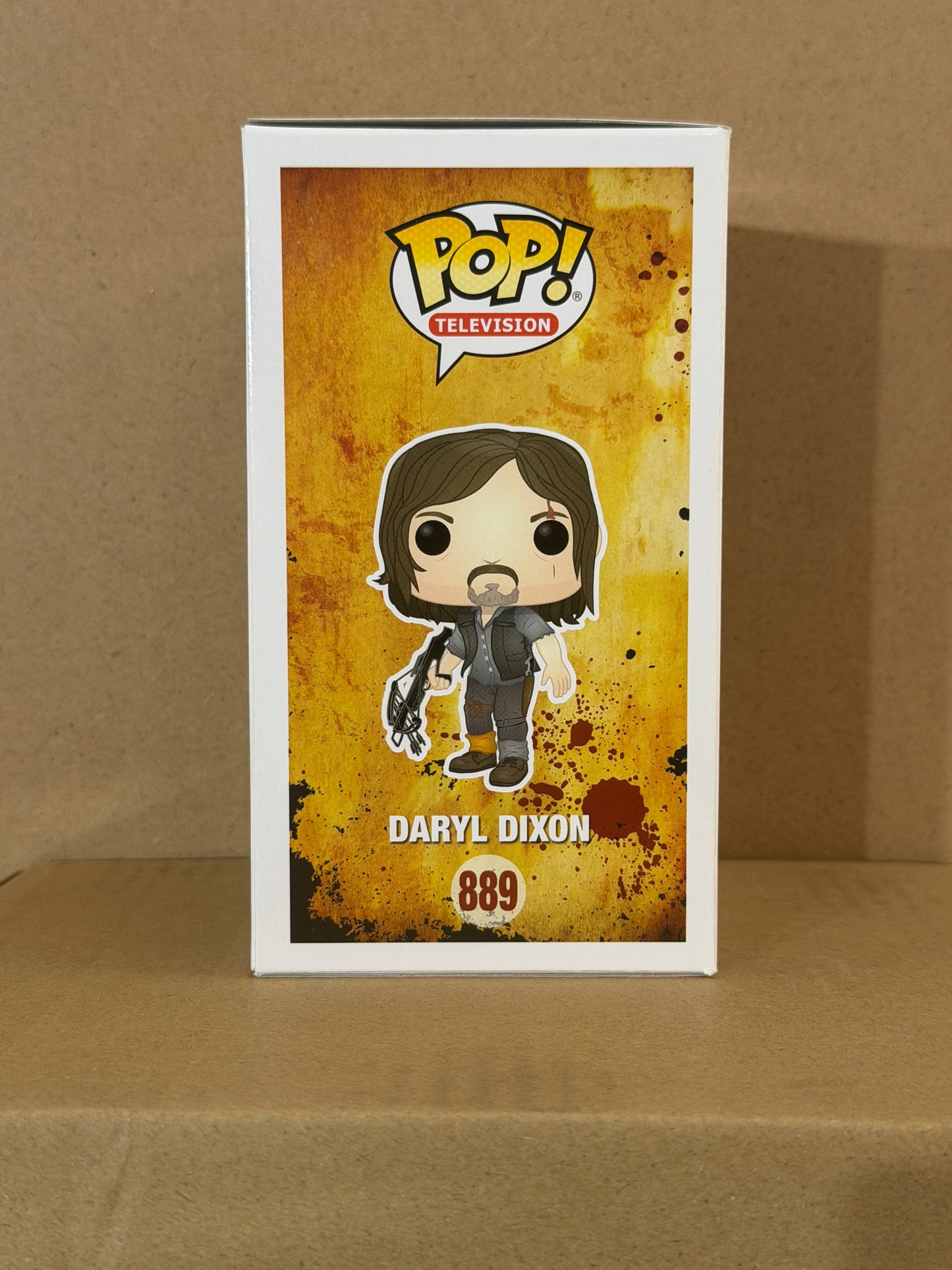 Funko Pop! Television The Walking Dead Daryl Dixon Signed Norman Reedus COA #889