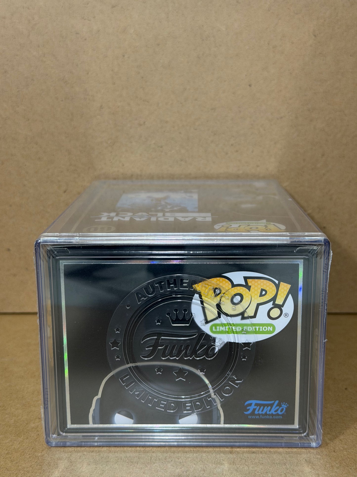 Funko Pop! Comic Radiant Black (Glow) #60 SDCC Exclusive