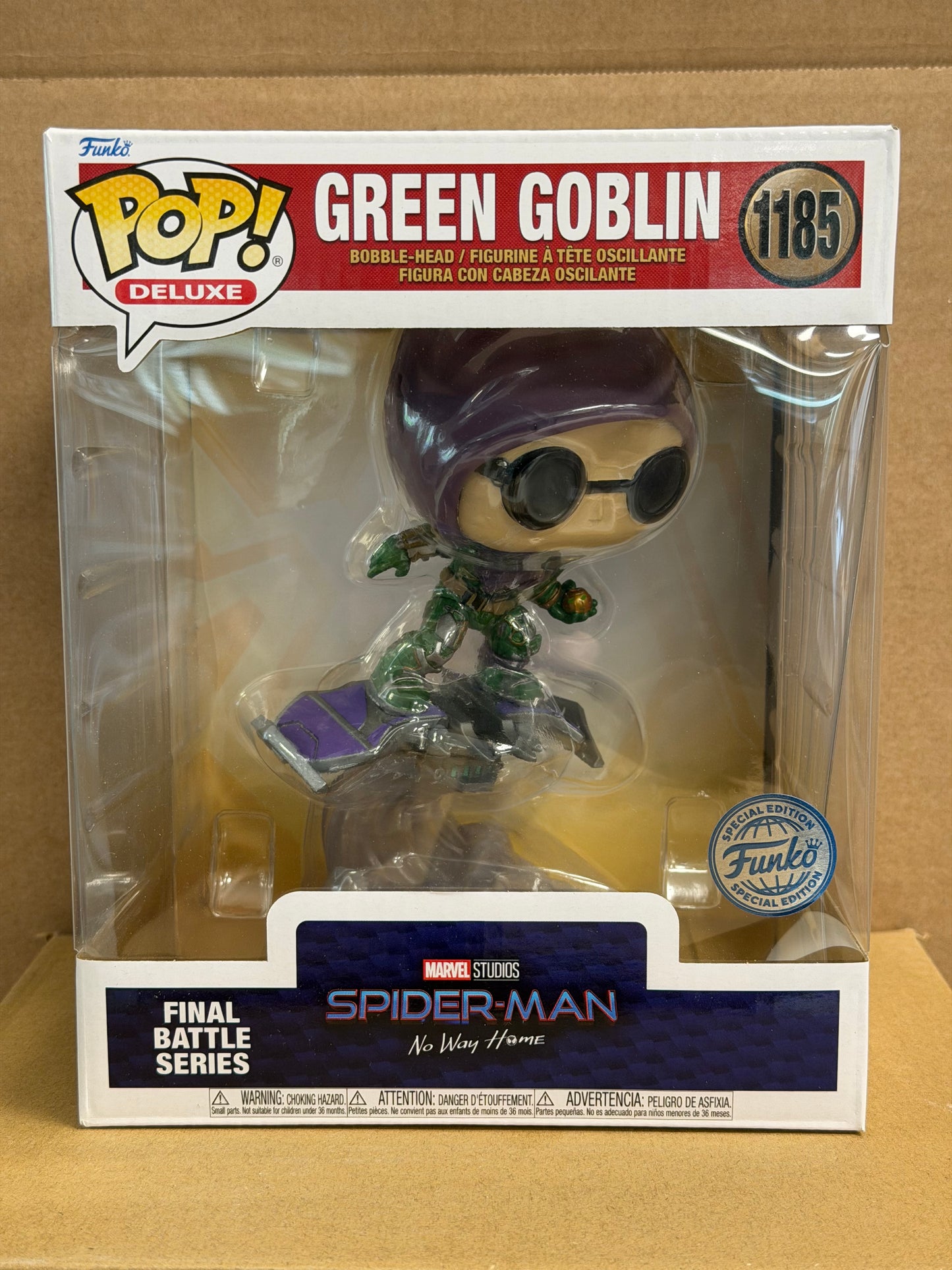 Funko Pop! Marvel Green Goblin #1185 Special Edition + Free Protector
