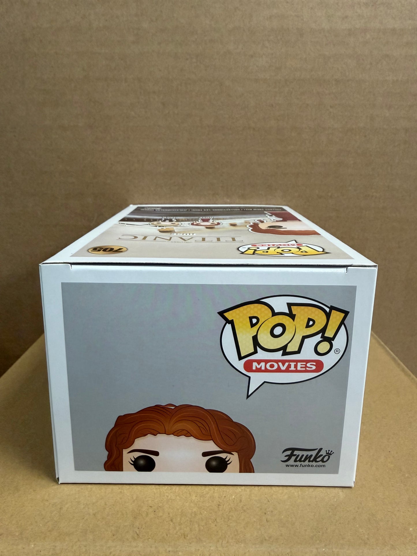 Funko Pop! Movies Titanic Rose Signed By Kate Winslet #705 COA WS