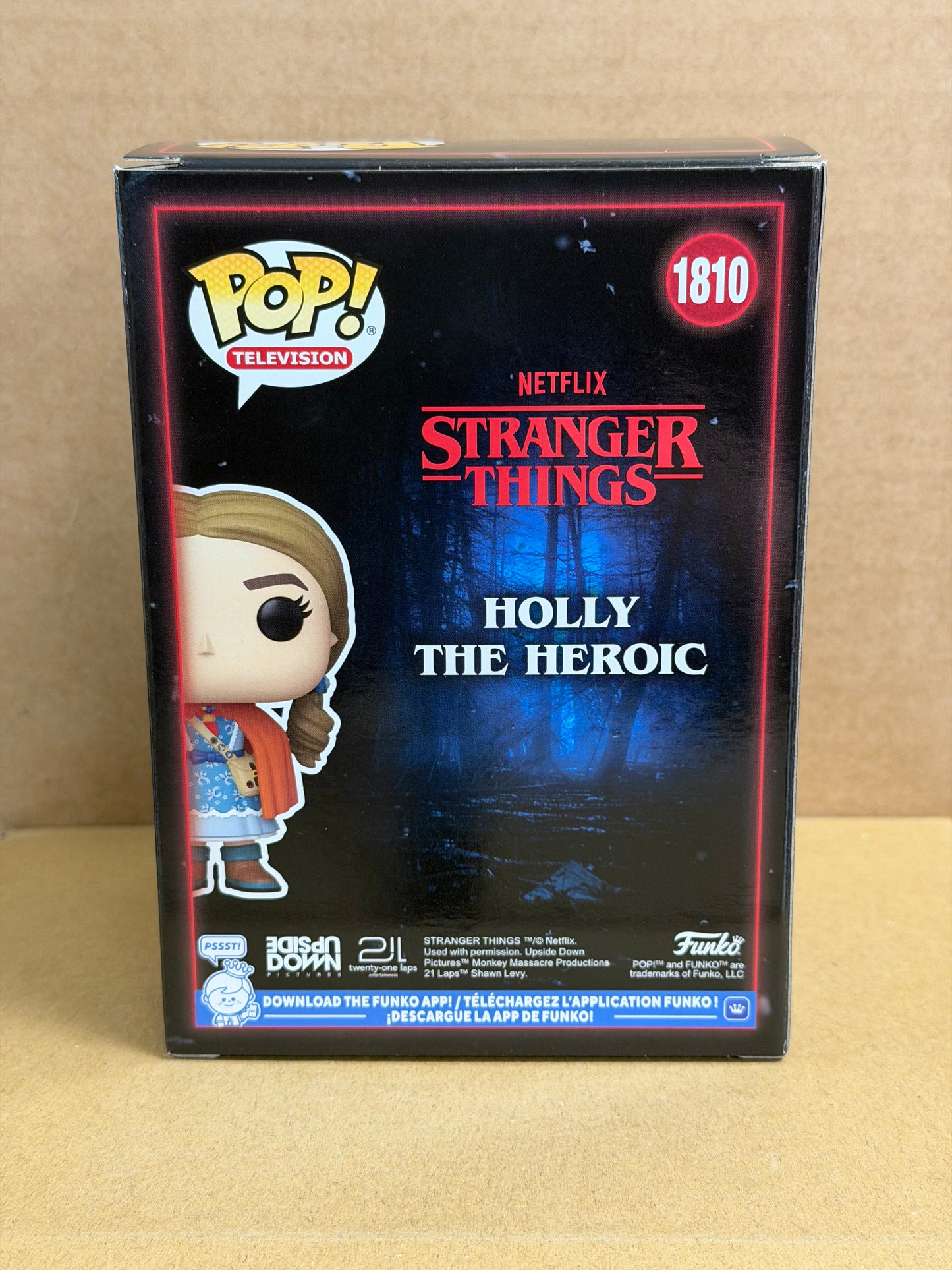 Funko Pop! Television Stranger Things Holly The Heroic Signed Nell Fisher COA #1810