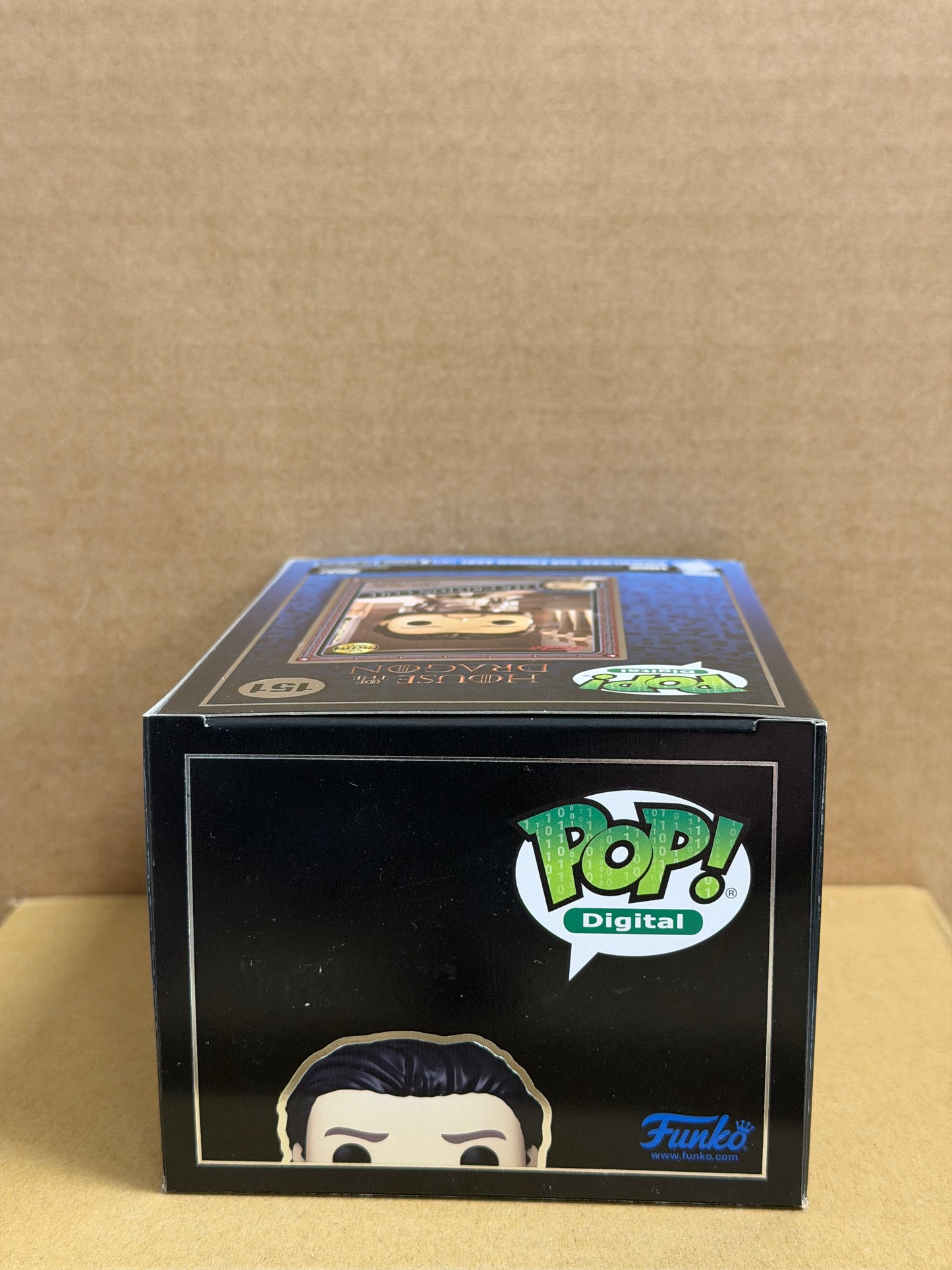 Funko Pop! Digital Television House Of The Dragon Ser Criston Cole Signed Fabian Frankel COA #151