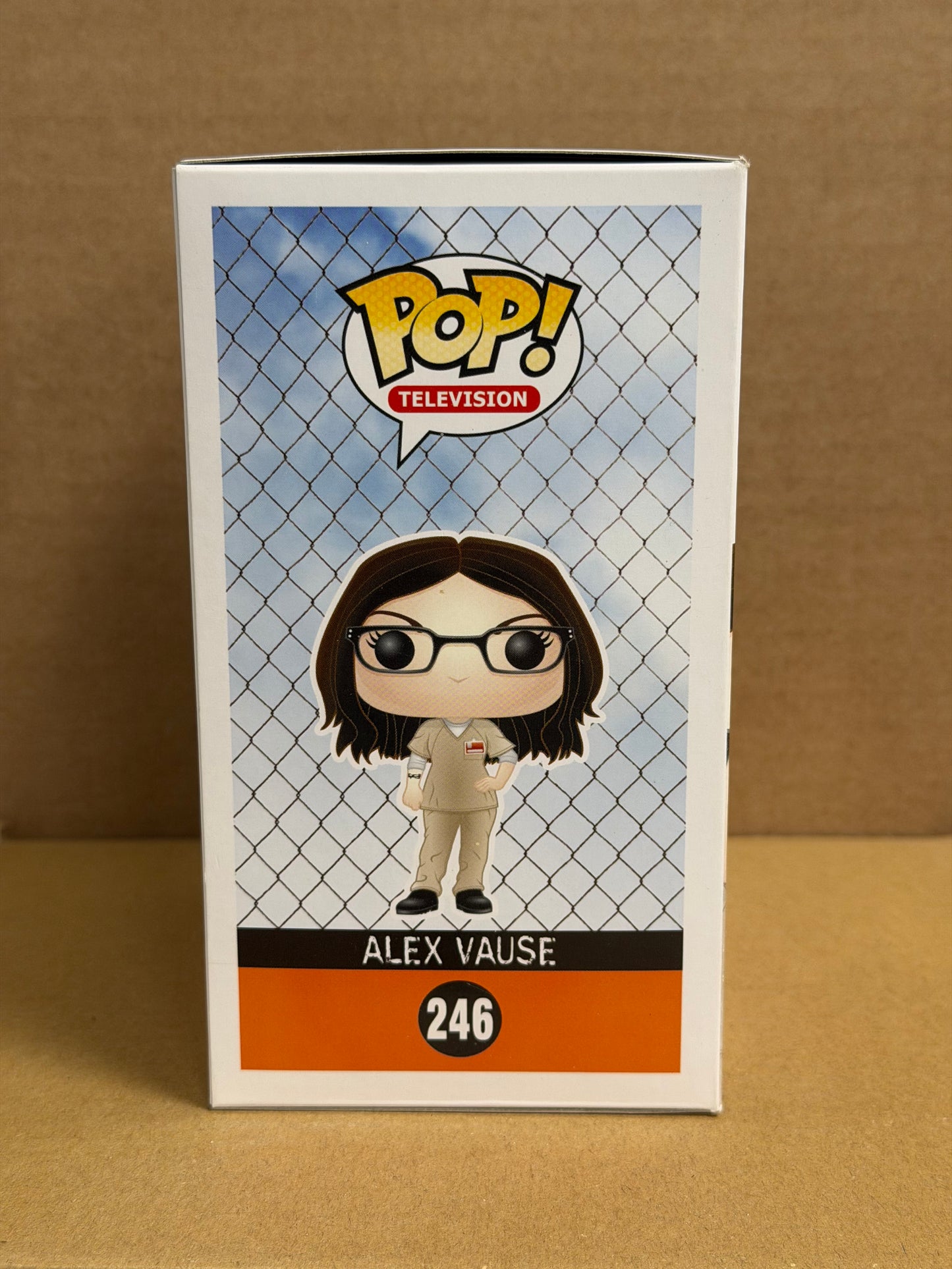 Funko Pop! Television Orange Is The New Black Alex Vause Signed Laura Prepon COA #246