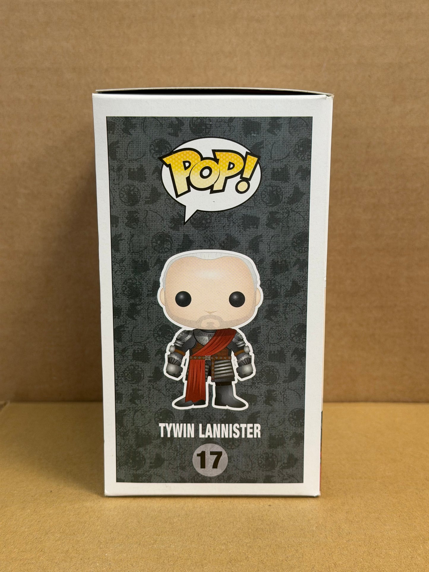 Funko Pop! Television Game Of Thrones Tywin Lannister Signed Charles Dance COA #17