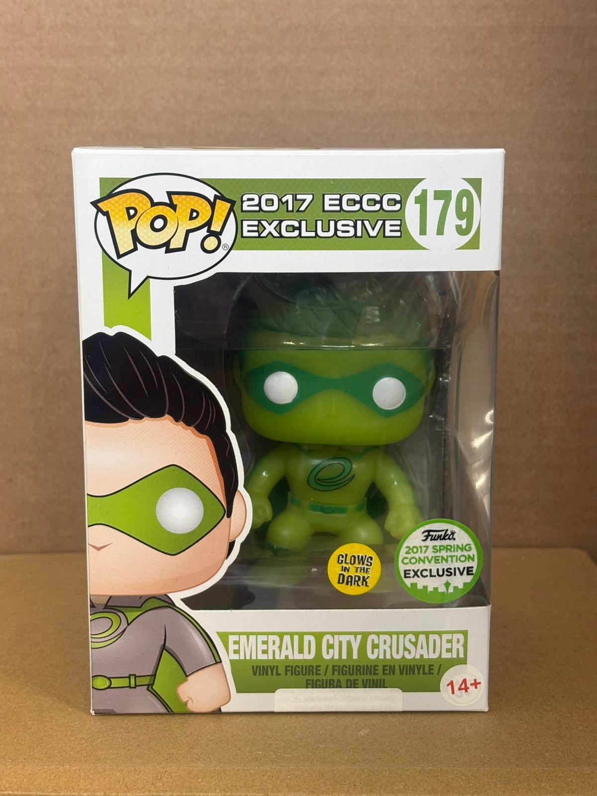 Funko Pop! Emerald City Crusader 2017 Emerald City Comic Con Exclusive #179 Glow Other
