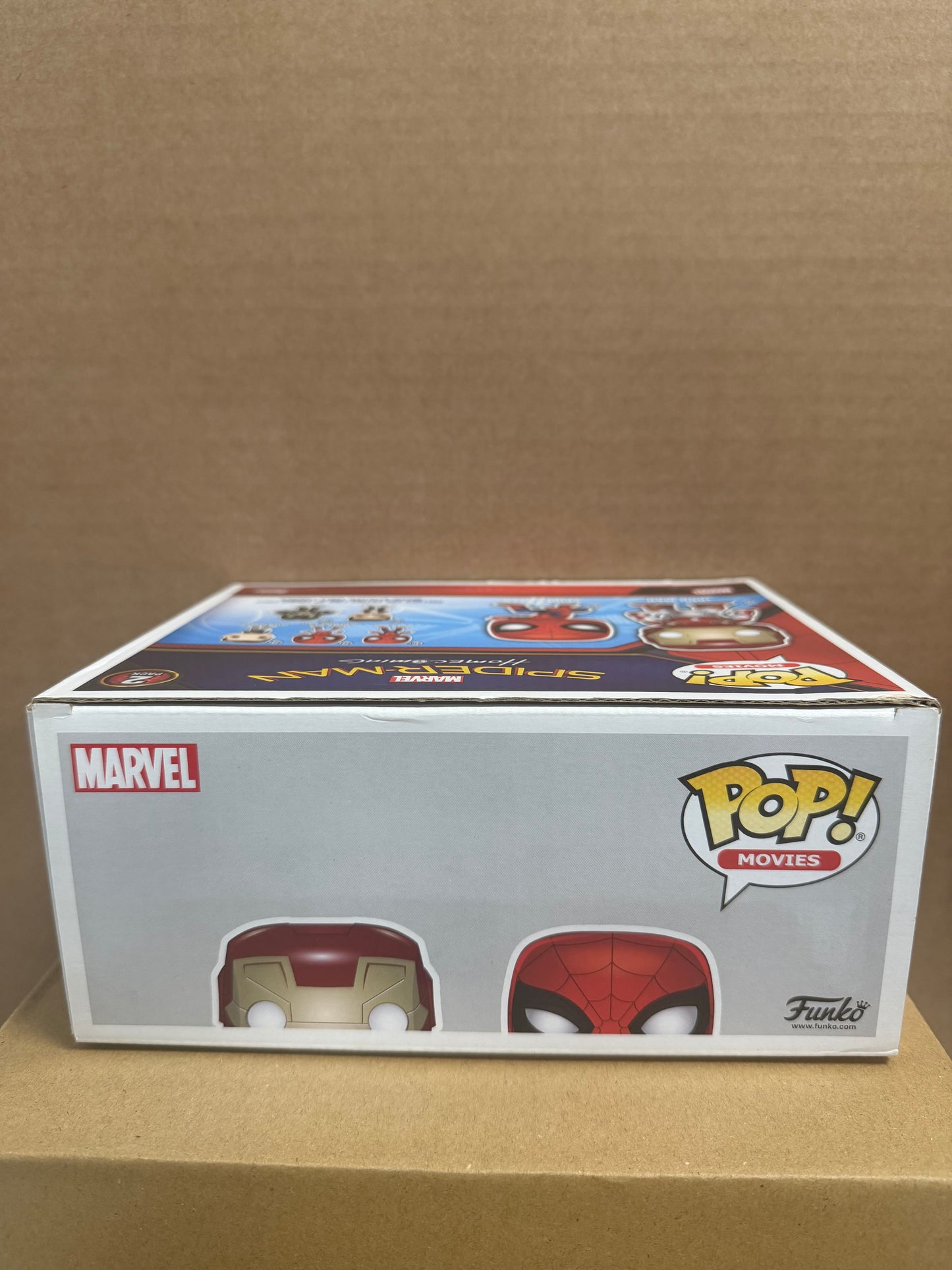 Funko Pop! Marvel Iron Man / Spider-Man 2 Pack Target Exclusive Slight Fading