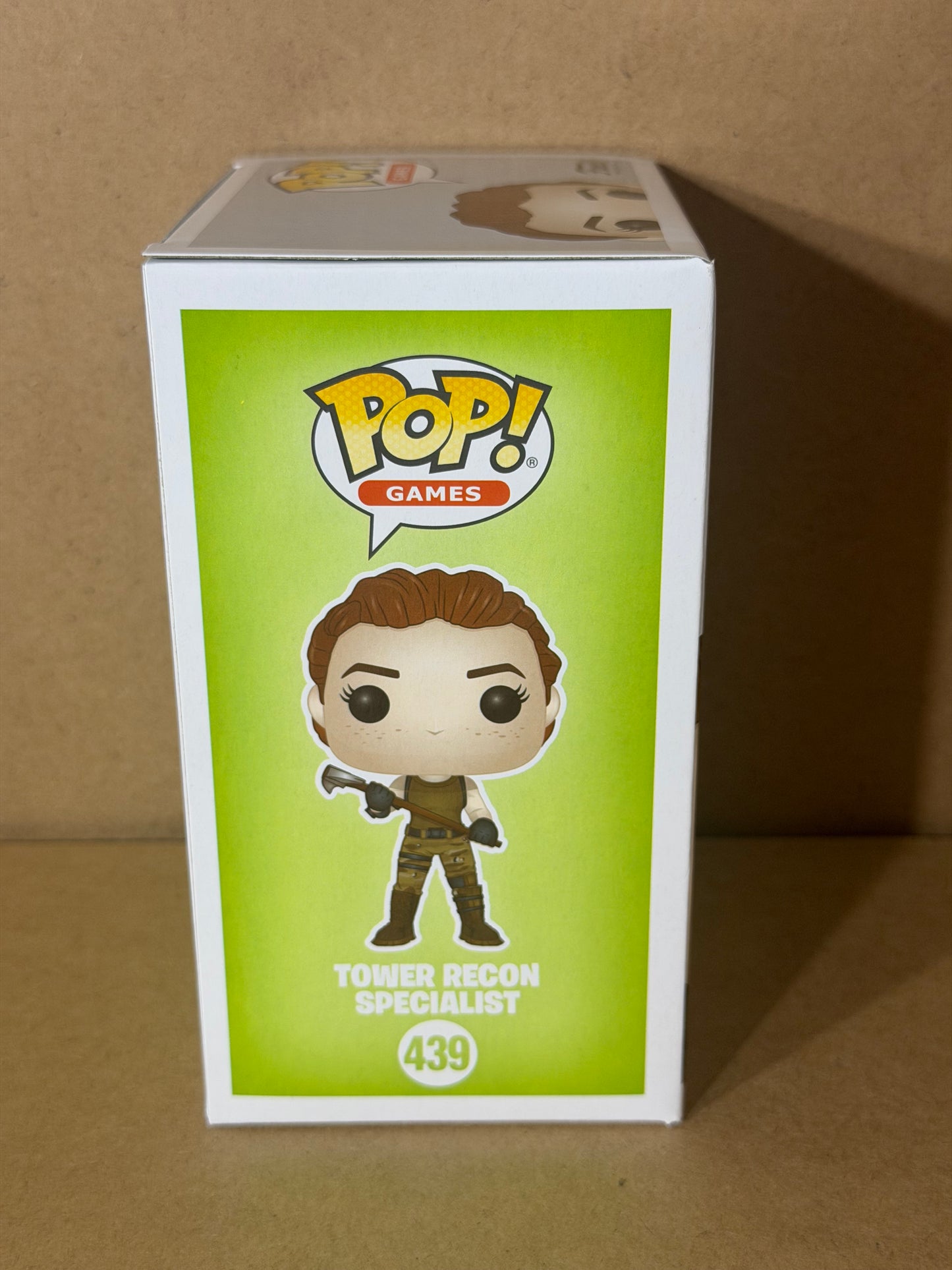 Funko Pop! Games Fortnite Recon Specialist Signed Donald Mustard (Creator) COA #439