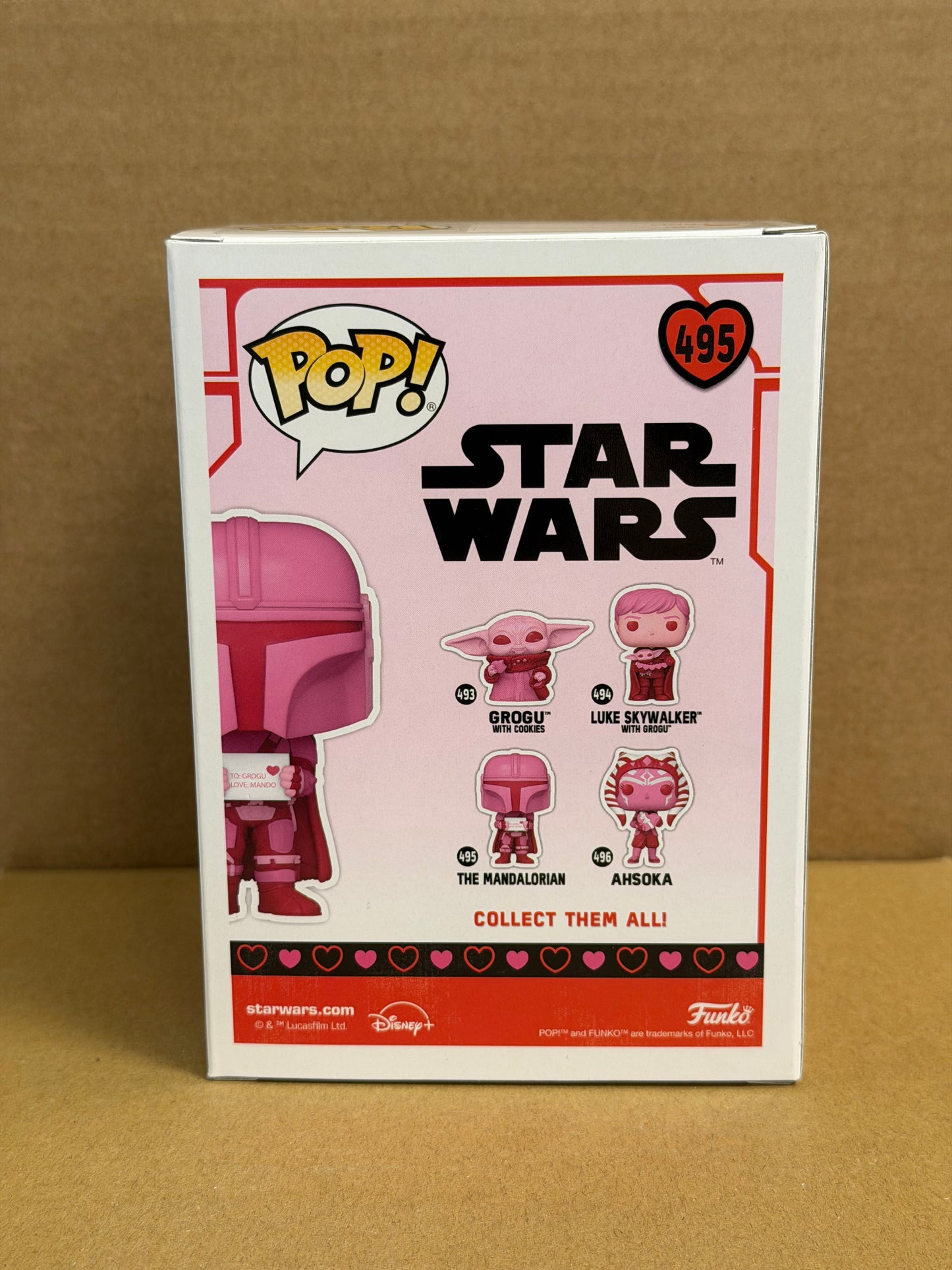 Funko Pop! Star Wars The Mandalorian Signed Aidan Bertola COA #495