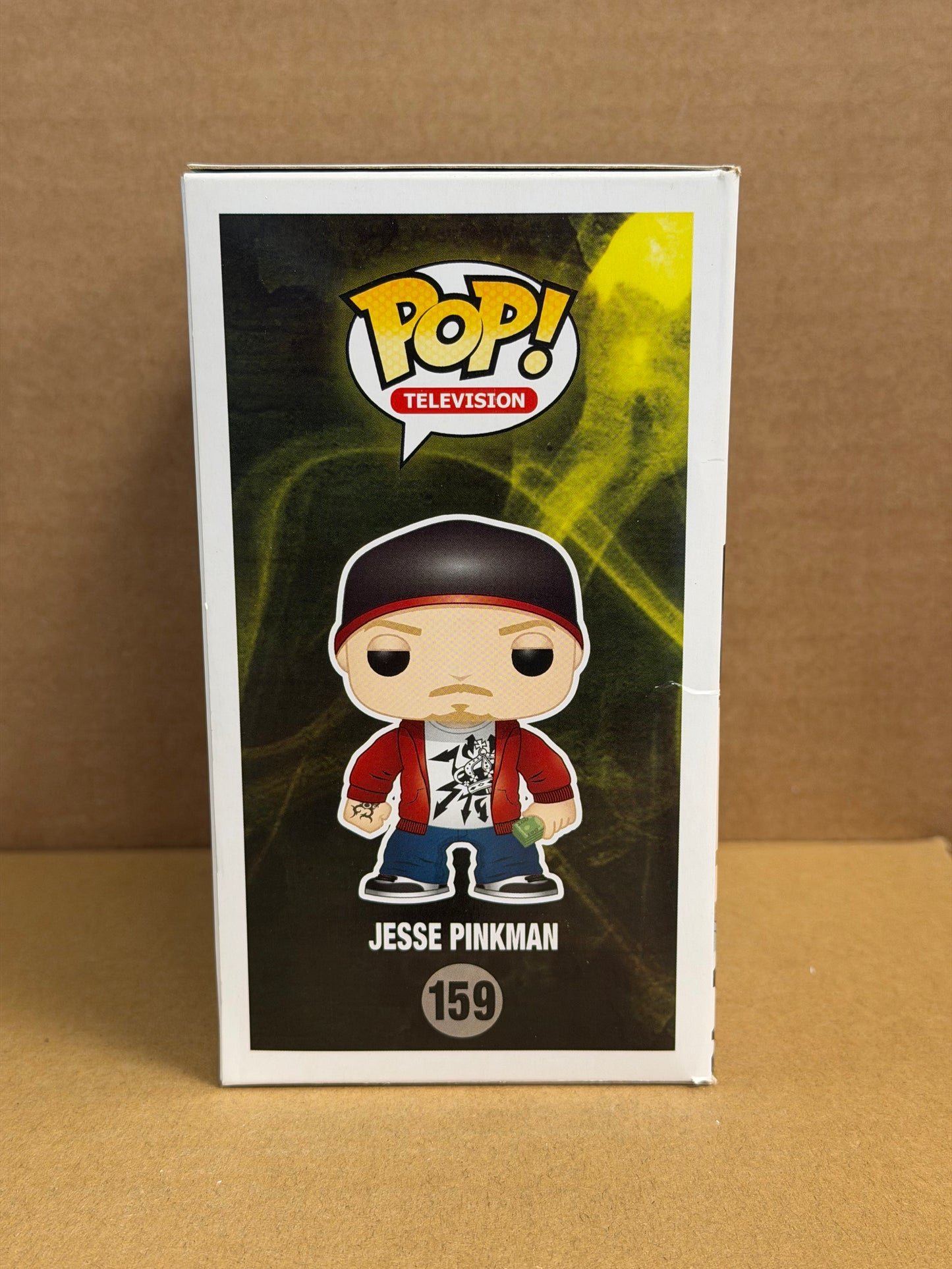 Funko Pop! Television Breaking Bad Jesse Pinkman Signed Aaron Paul COA #159
