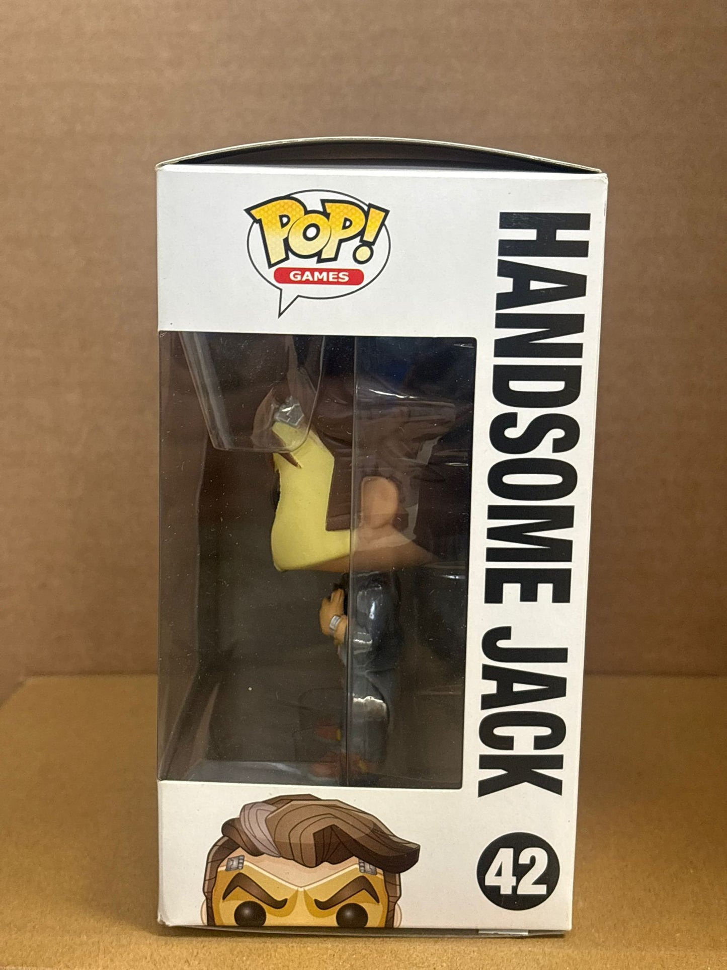 Funko Pop! Games Borderlands Handsome Jack #42 Free Protector