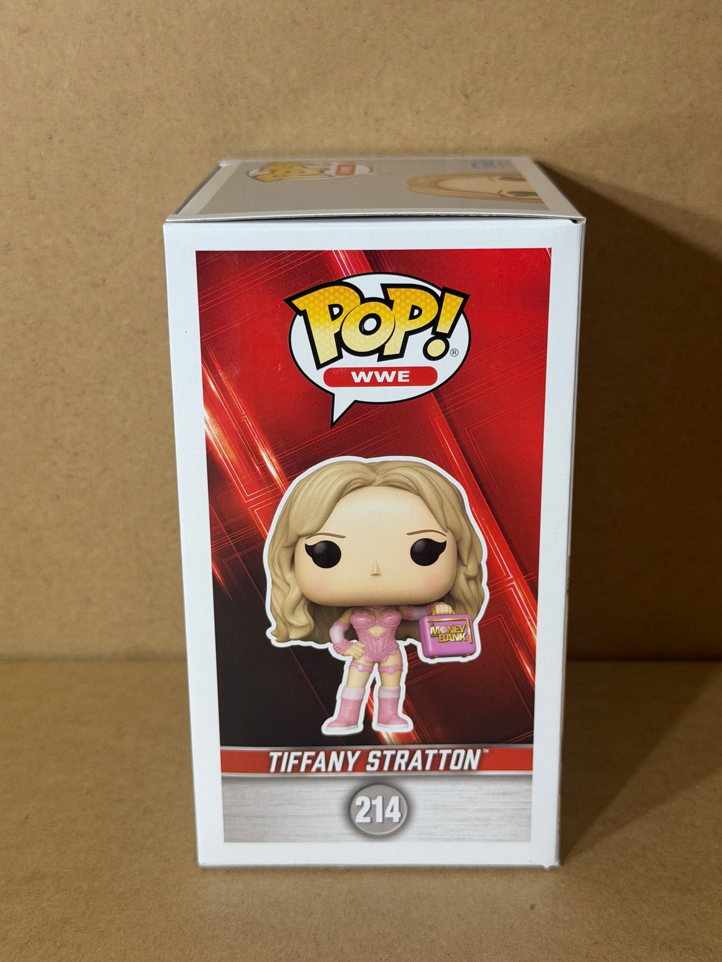 Funko Pop! WWE Tiffany Stratton Signed COA #214 Free Protector