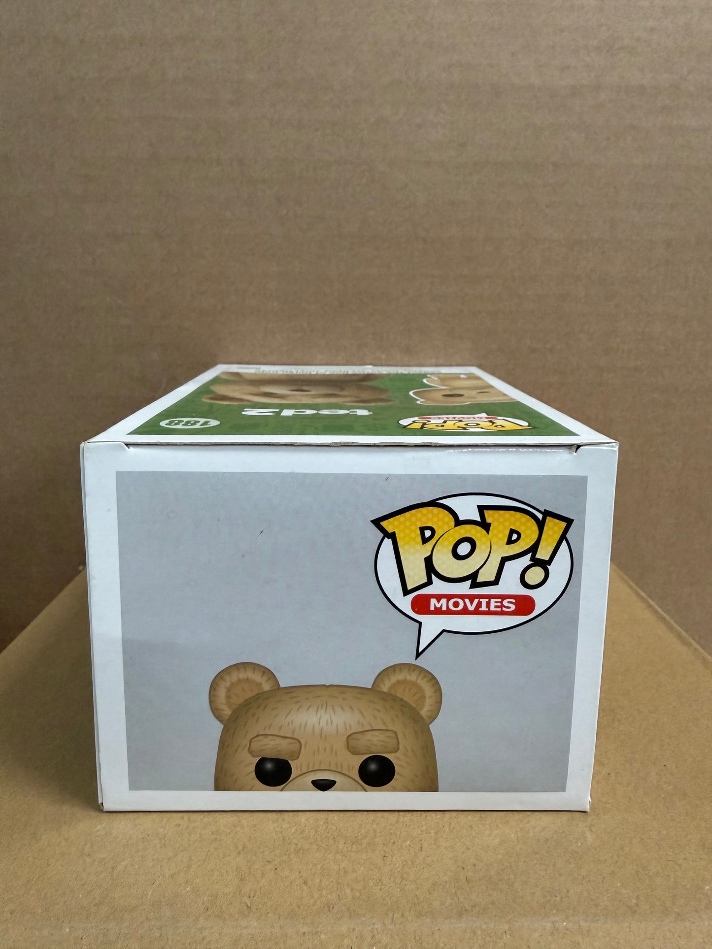 Funko Pop! Movies Ted Signed Seth MacFarlane COA #188 WS
