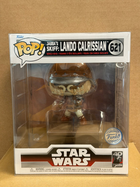 Funko Pop! Jabba’s Skiff: Lando Calrissian #621 Special Edition + Protector