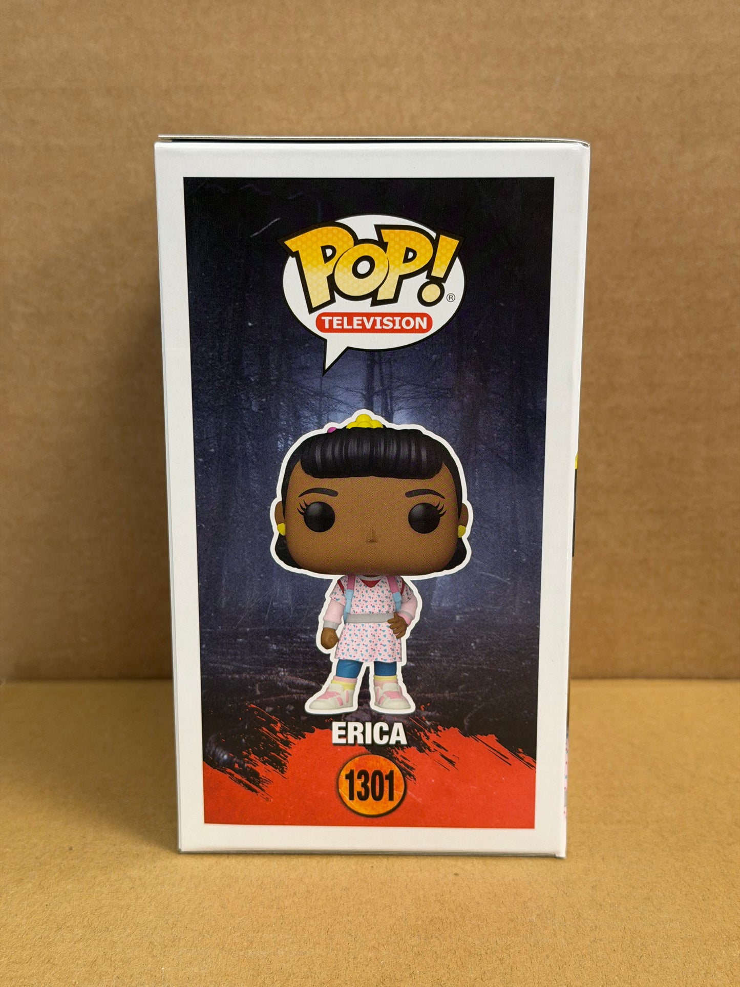 Funko Pop! Television Stranger Things Erica Signed Priah Ferguson COA #1301