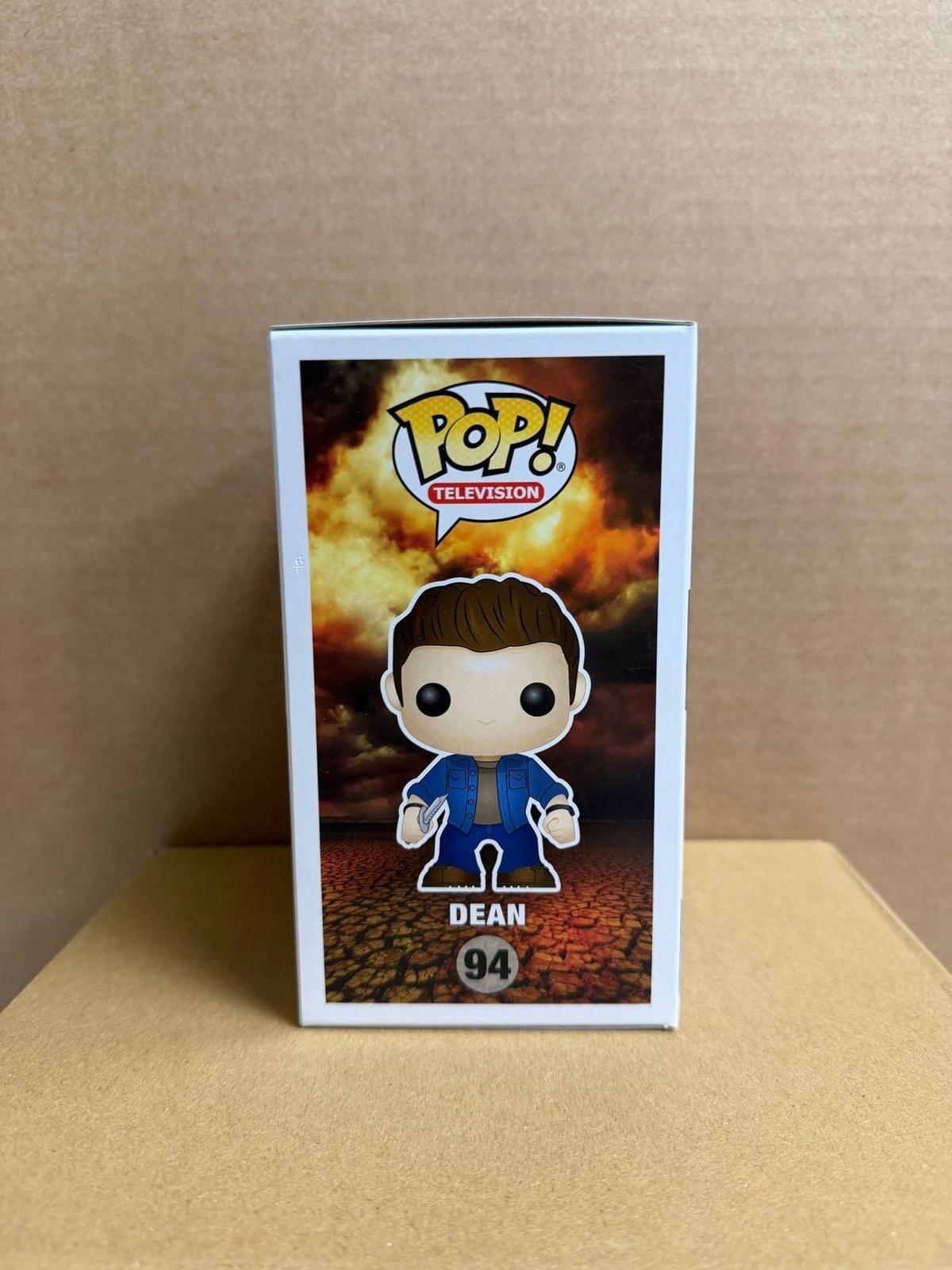 Funko Pop! Television Jenson Ackles Signed Dean #94 Supernatural  PSA | WS | Free Mag Stack