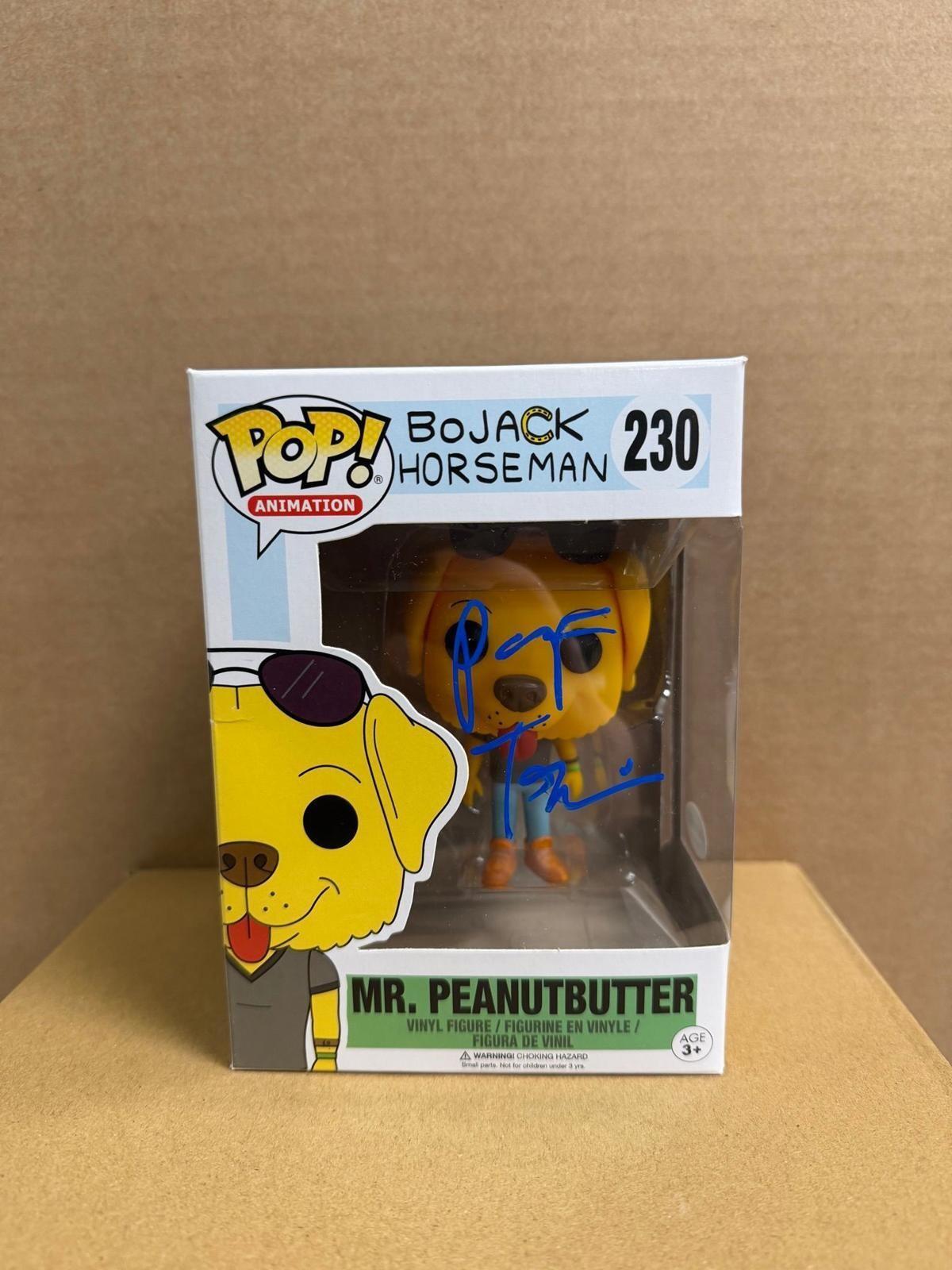 Funko Pop! Animation Bojack Horseman Mr. Peanutbutter Signed Paul F Tompkins #230 WS