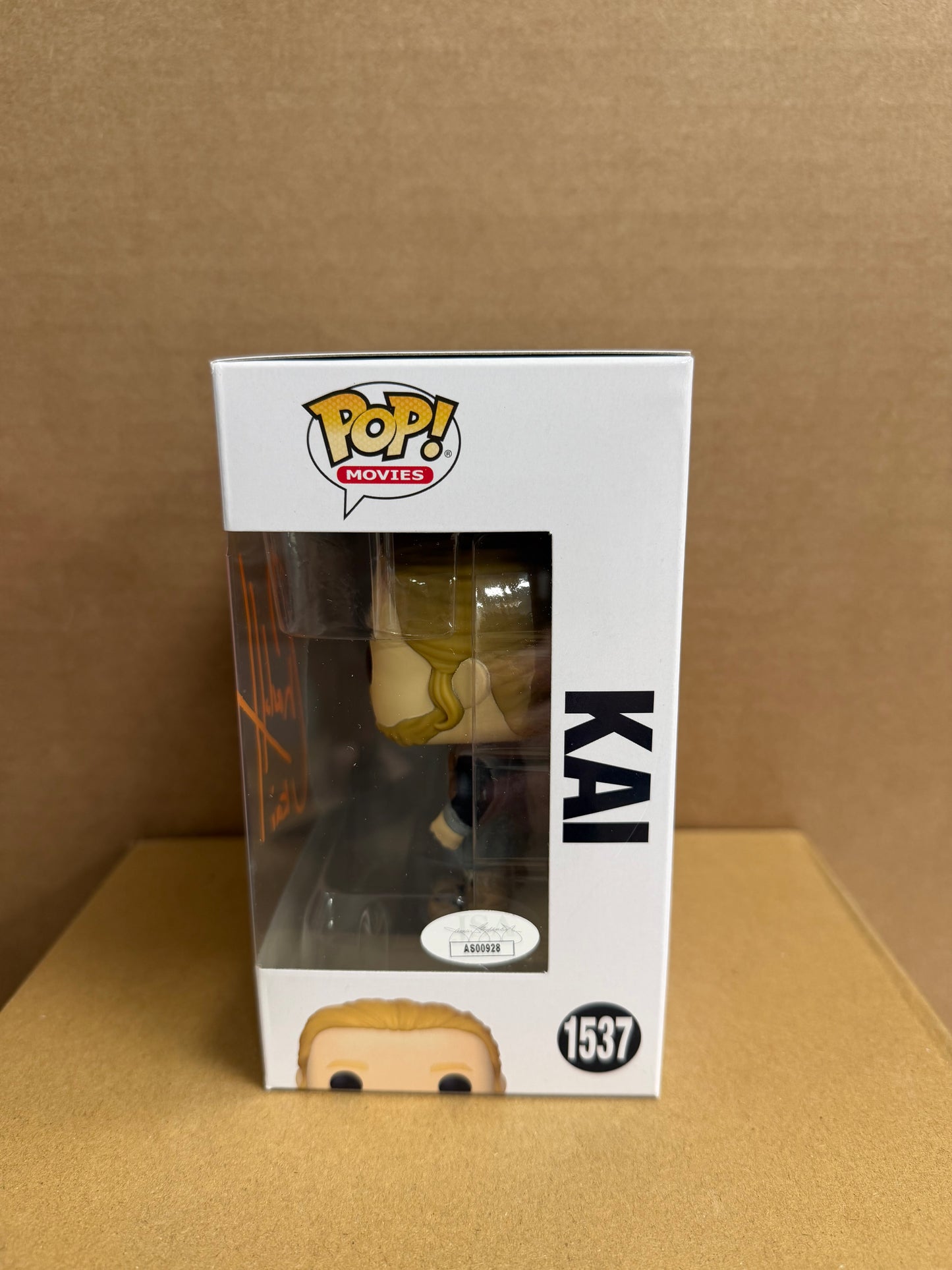 Funko Pop! Movies Rebel Moon Kai Signed Charlie Hunnam ‘Kai’ Coa #1537 WS