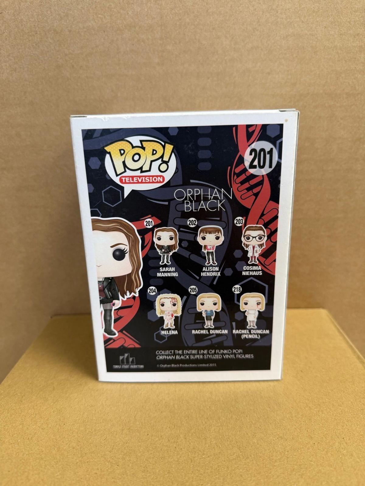 Funko Pop! Television Orphan Black Sarah Manning Signed Tatiana Maslany COA #201 WS