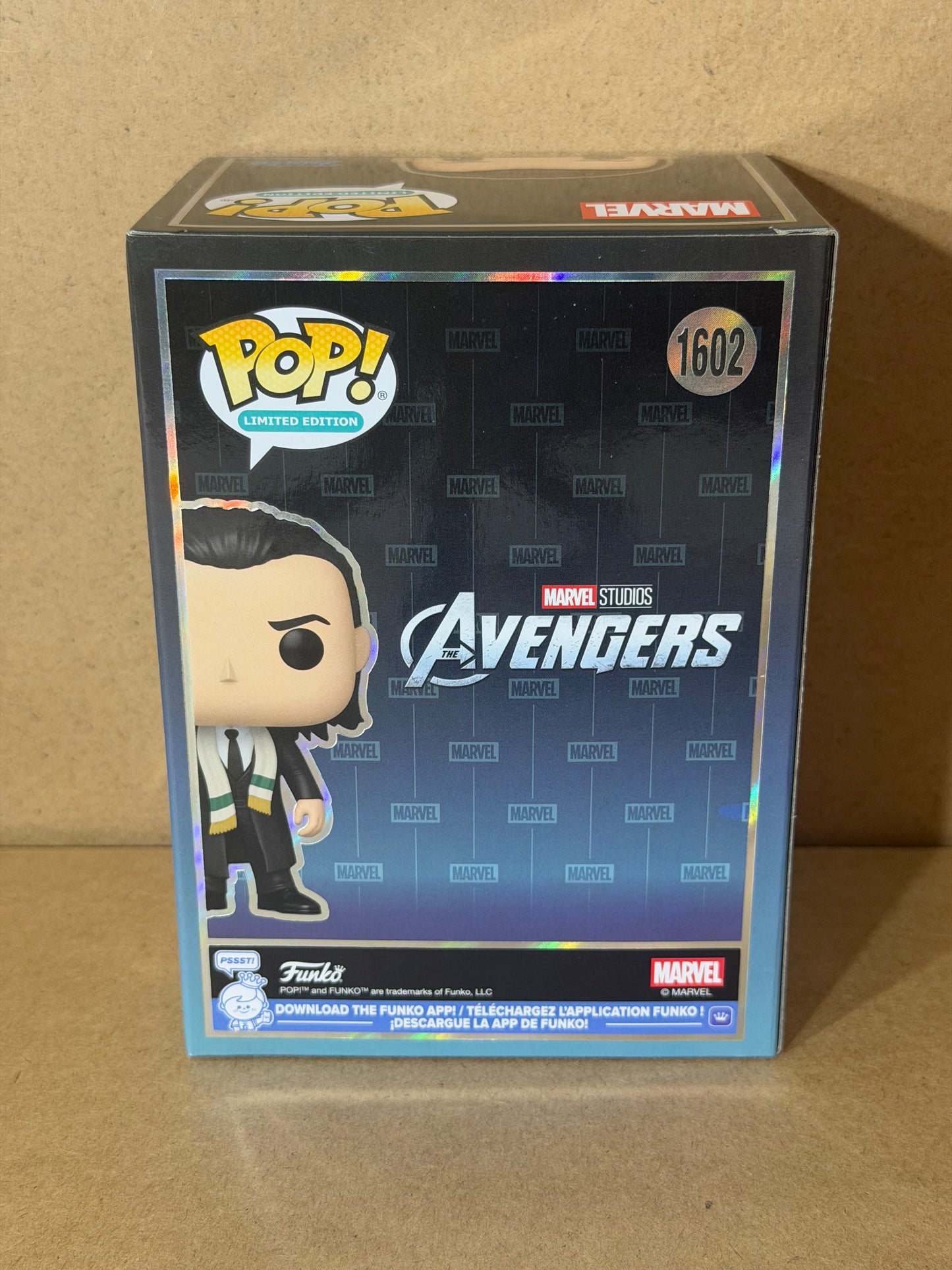 Funko Pop! Marvel Inifinity Saga Loki Limited Edition 9500pcs #1602