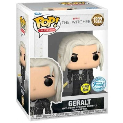 Funko Pop! Television The Witcher Geralt #1322 Glow In The Dark Special Edition