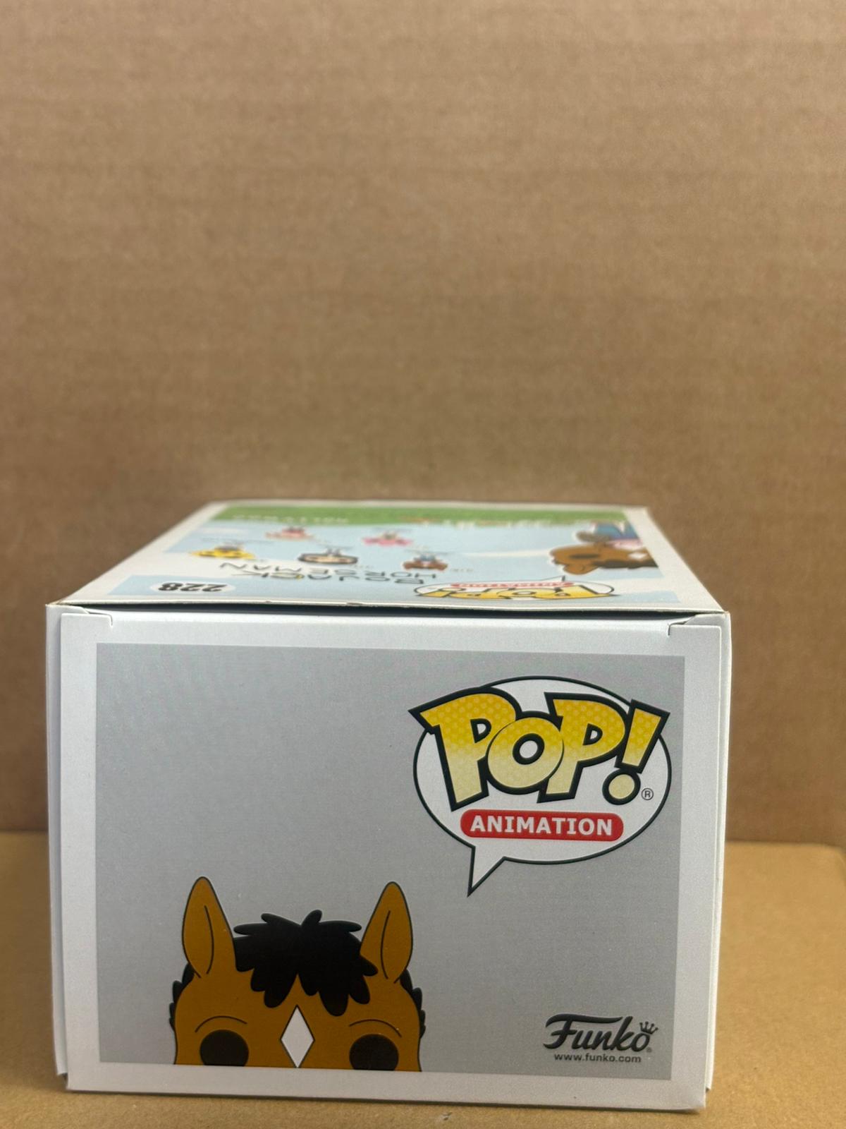 Funko Pop! Animation Bojack Horseman Signed Will Arnett COA #228 WS