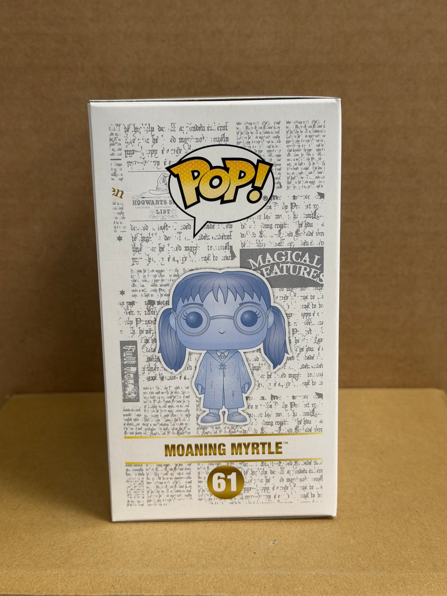 Funko Pop! Harry Potter Moaning Myrtle Signed Shirley Henderson COA #61 WS