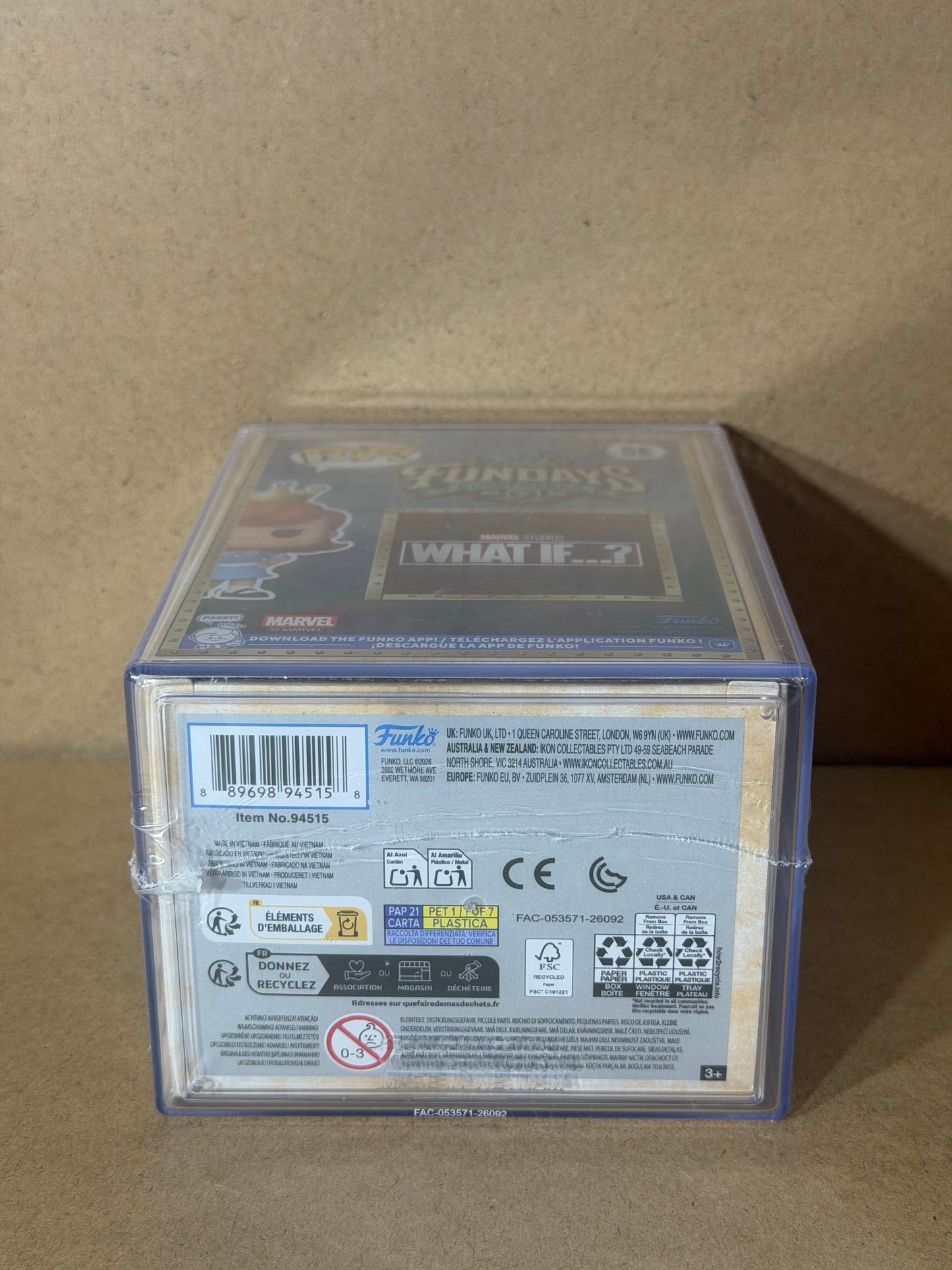 Funko Pop! Marvel What If…? Franny Funko As Captain Carter 1000pcs 2026 Fundays