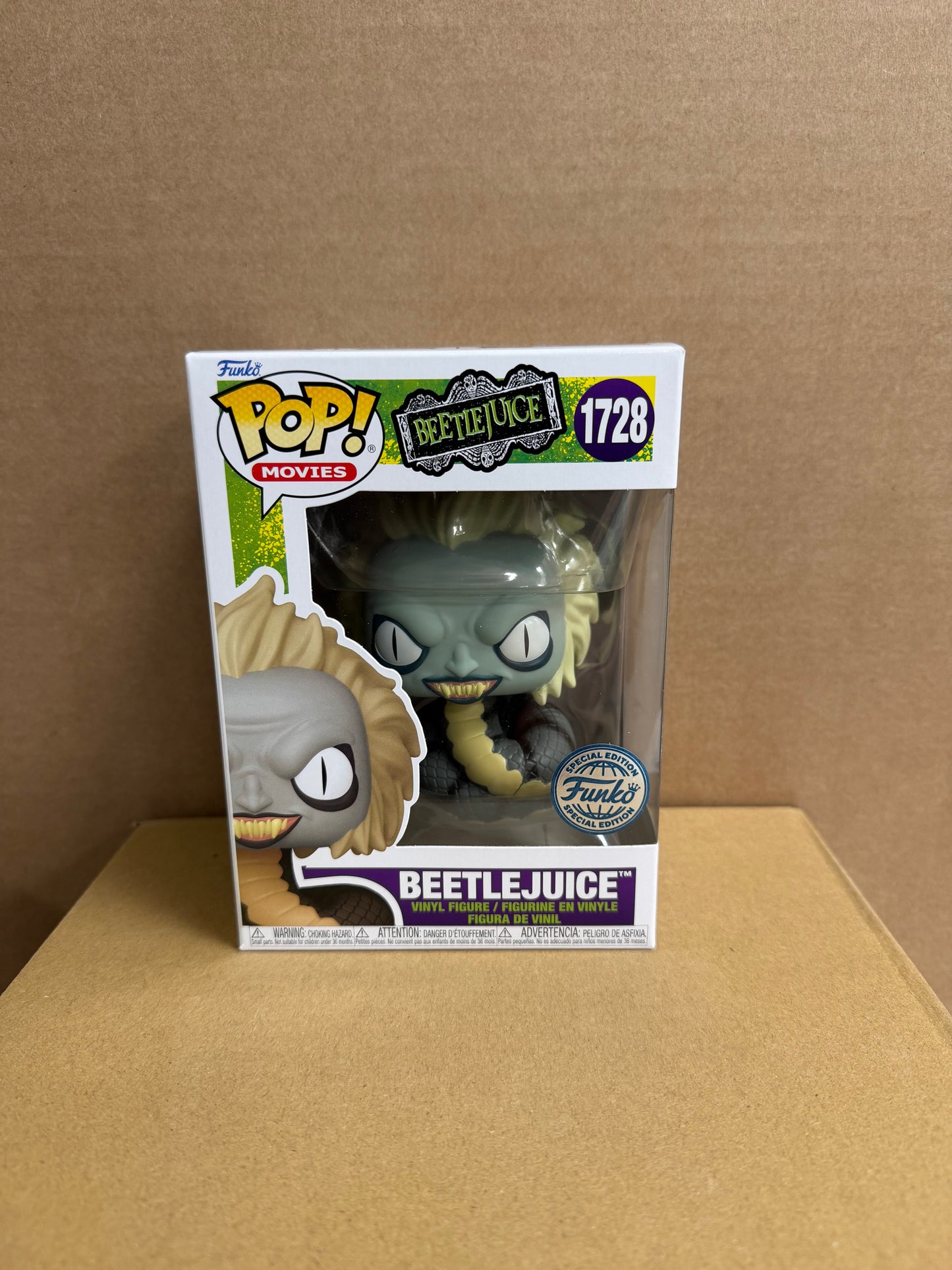 Funko Pop! Horror Beetlejuice #1728 Special Edition