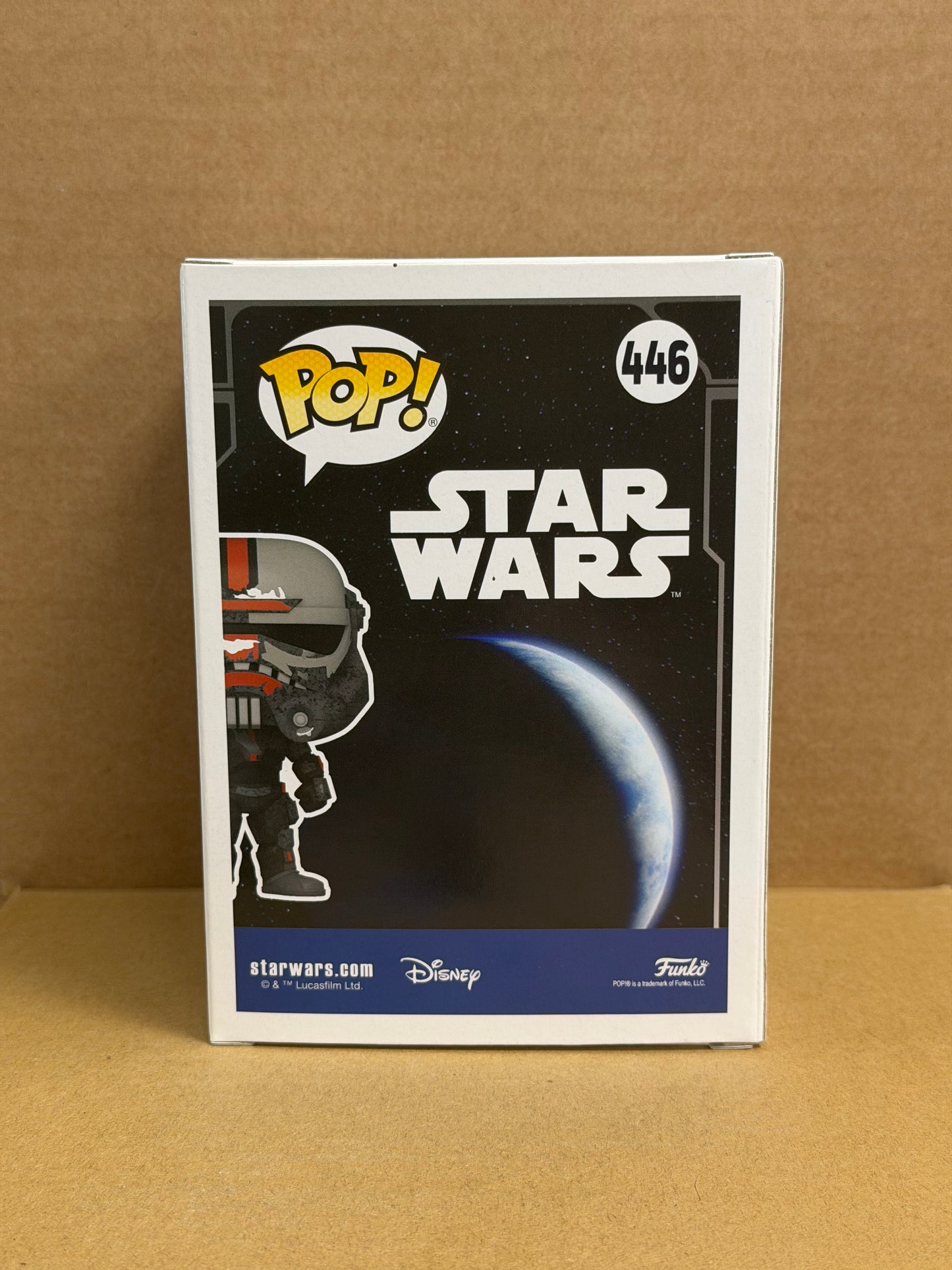 Funko Pop! Star Wars Hunter (Kamino) Amazon Exclusive #446 With Pin