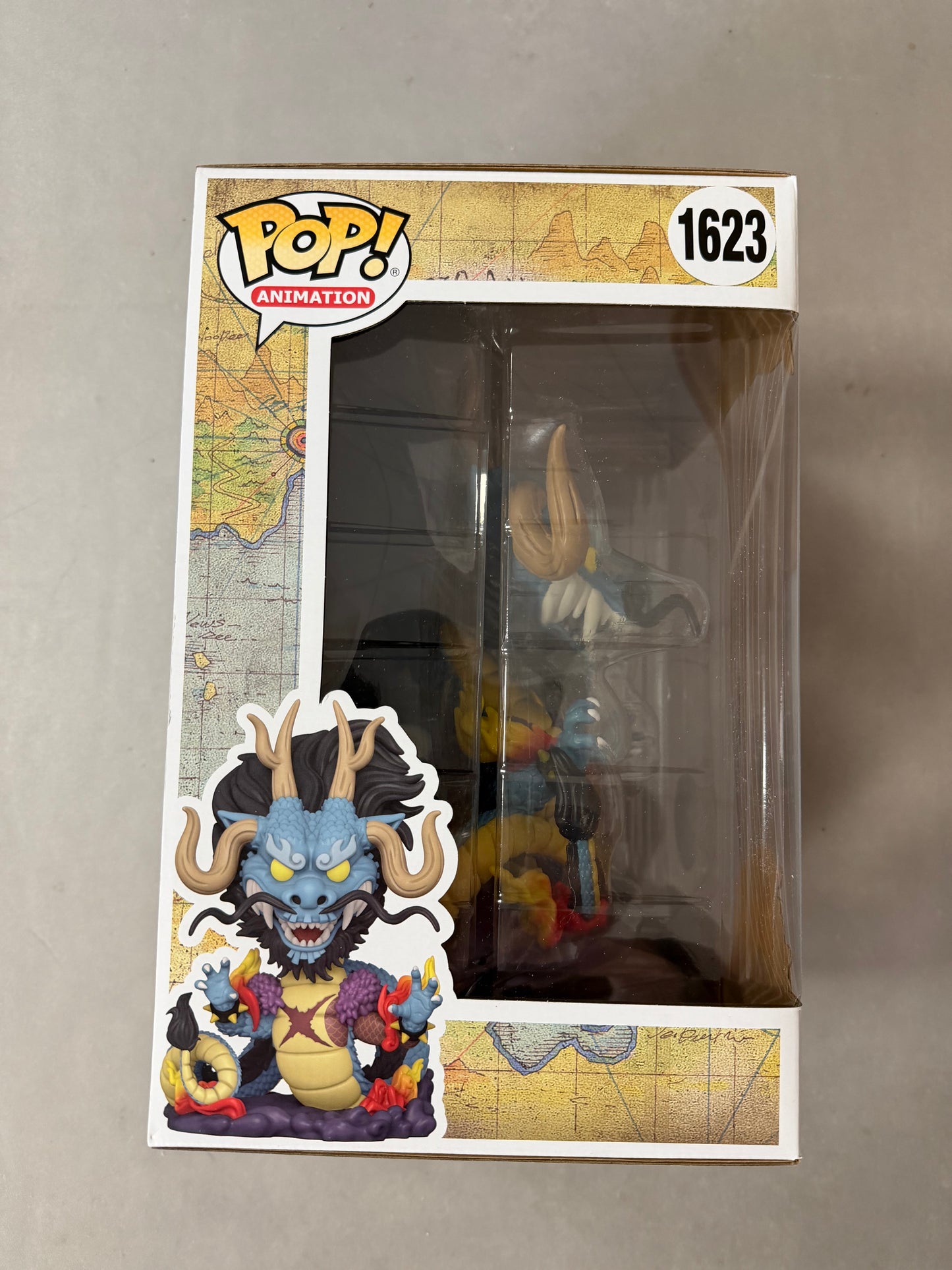 Funko Pop! Jumbo Anime One Piece Kaido Dragon Form #1623 + Protector