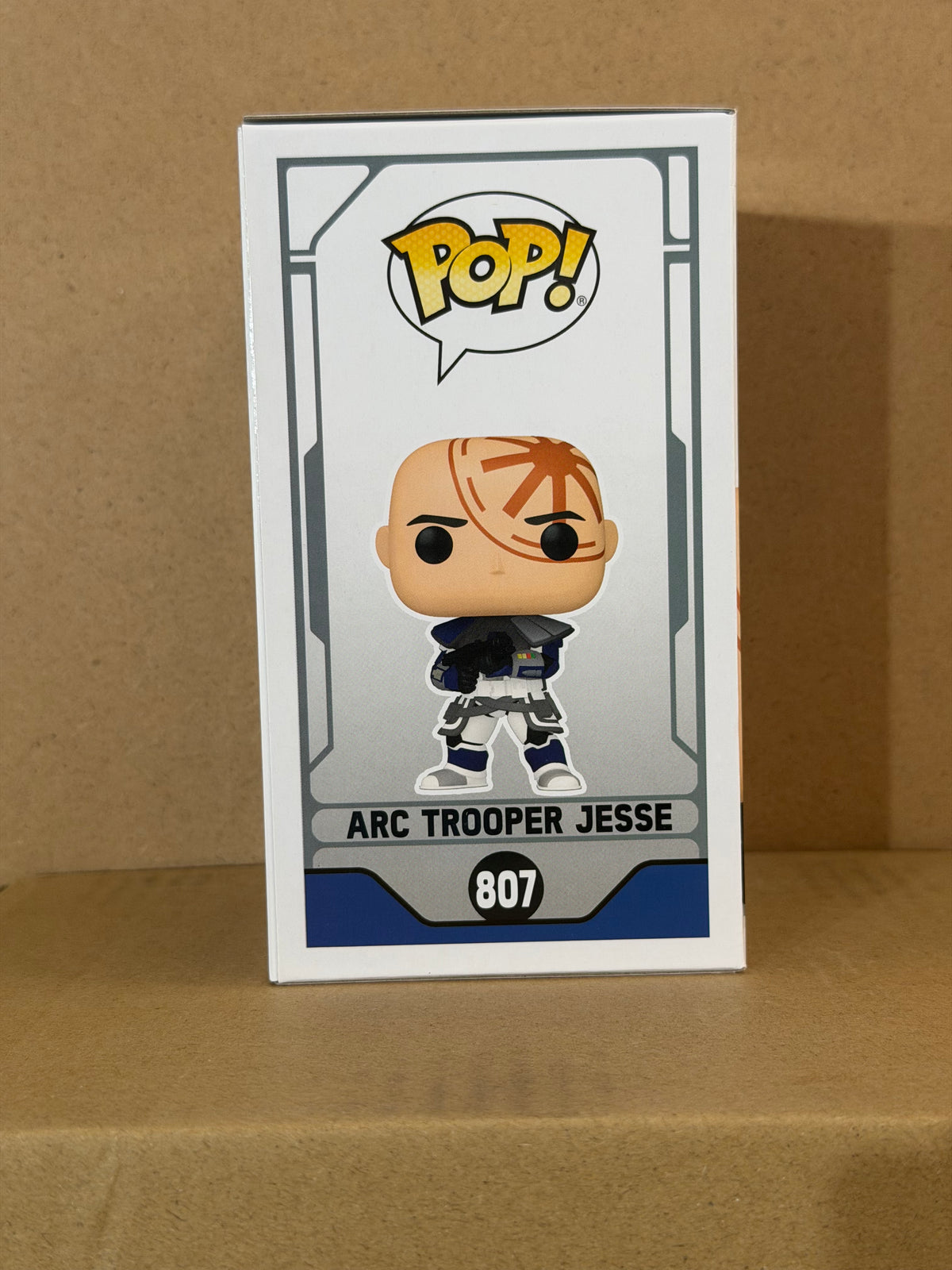 Funko Pop! Star Wars Arc Trooper Jesse Signed Dee Baker COA #807