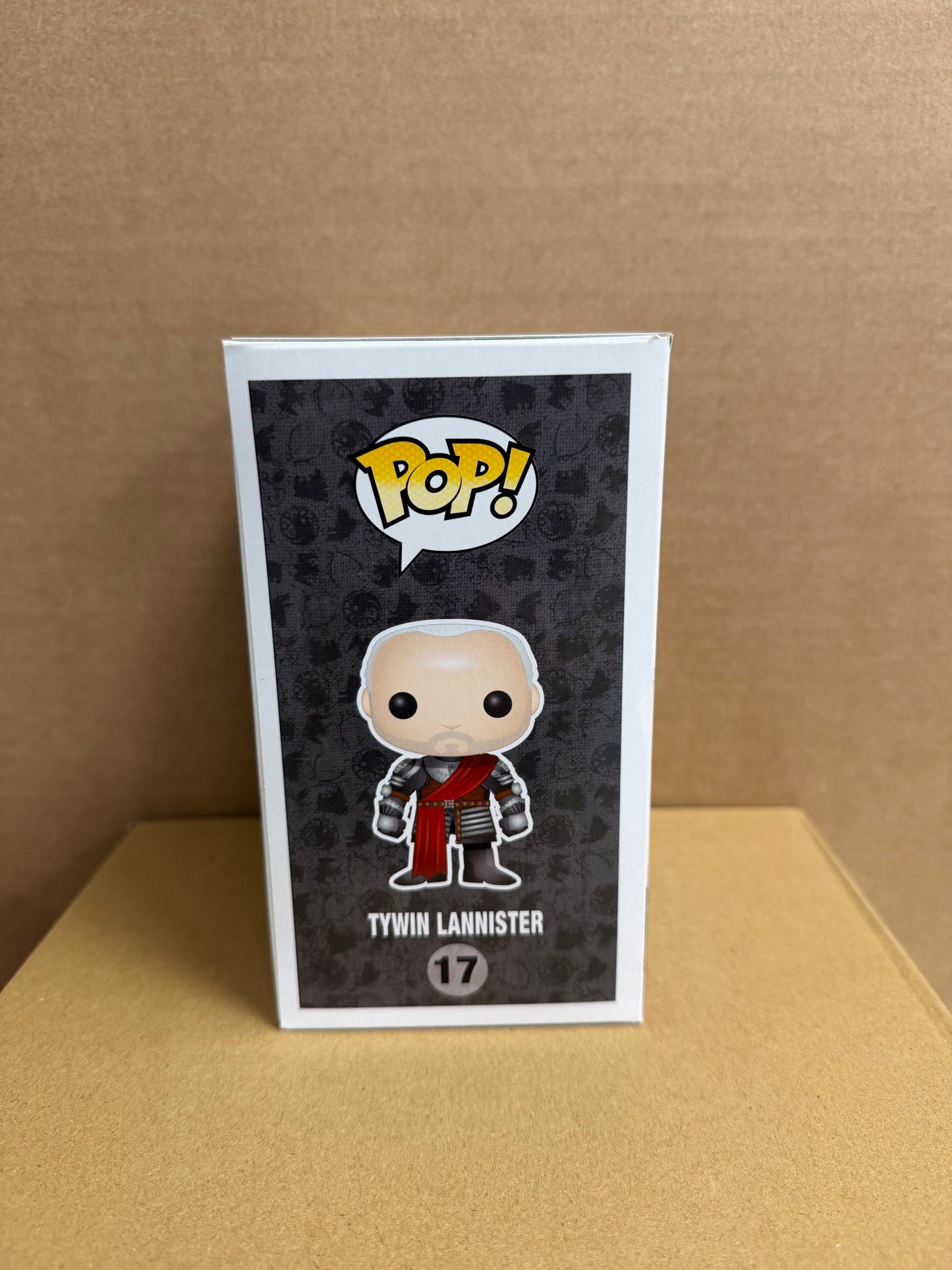 Funko Pop! Television Game Of Thrones Tywin Lannister COA #17 WS