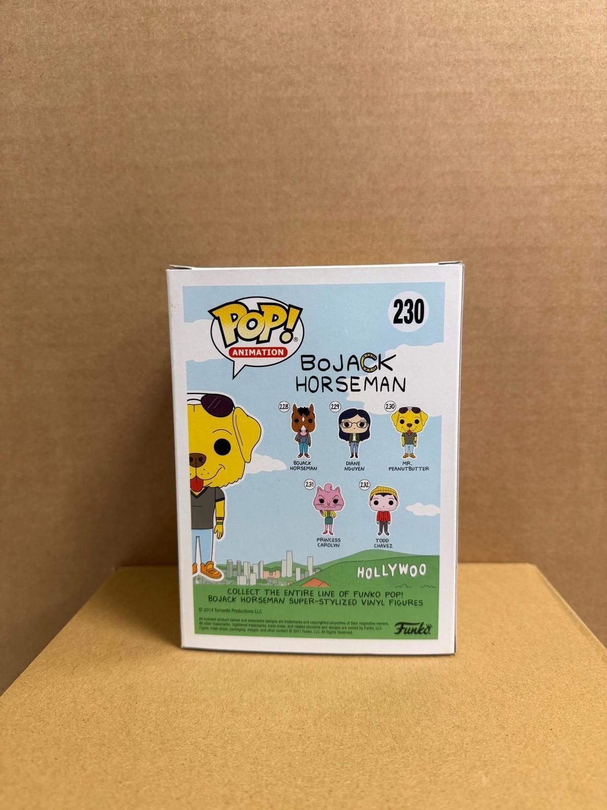 Funko Pop! Animation Bojack Horseman Mr. Peanutbutter Signed Paul F Tompkins #230 WS