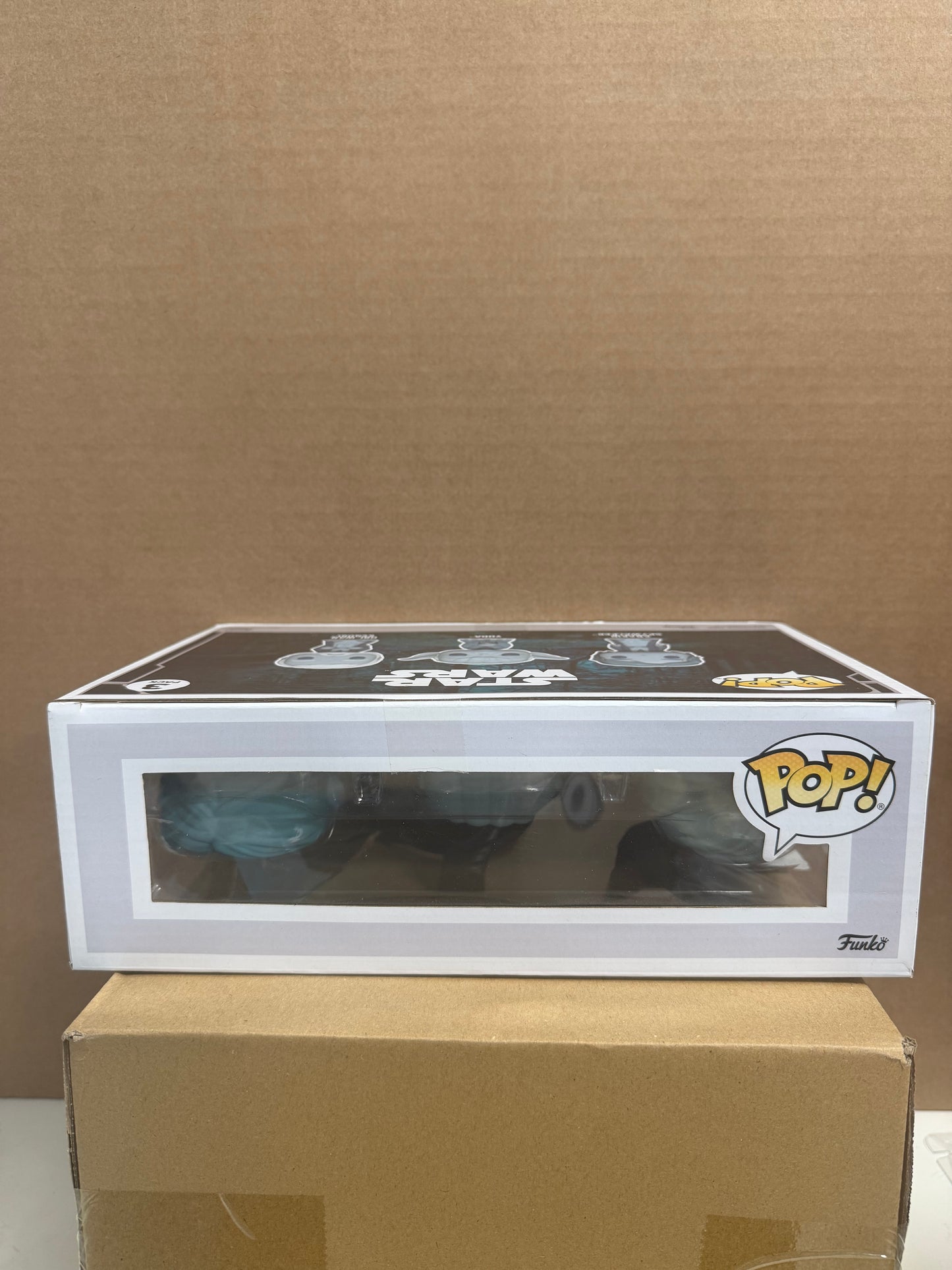 Funko Pop! Star Wars Anakin/Yoda/Obi-Wan 3 Pack Amazon Glow Free Protector