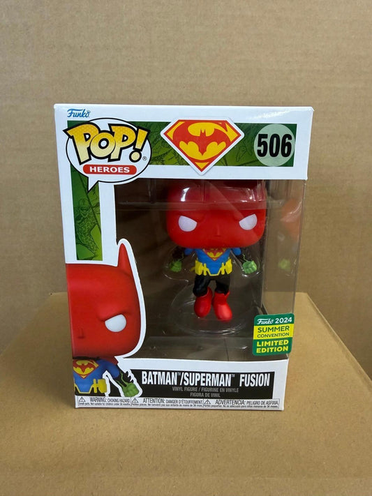 Funko Pop! DC! Batman/Superman Fusion Vinyl Figure #506 Limited Edition