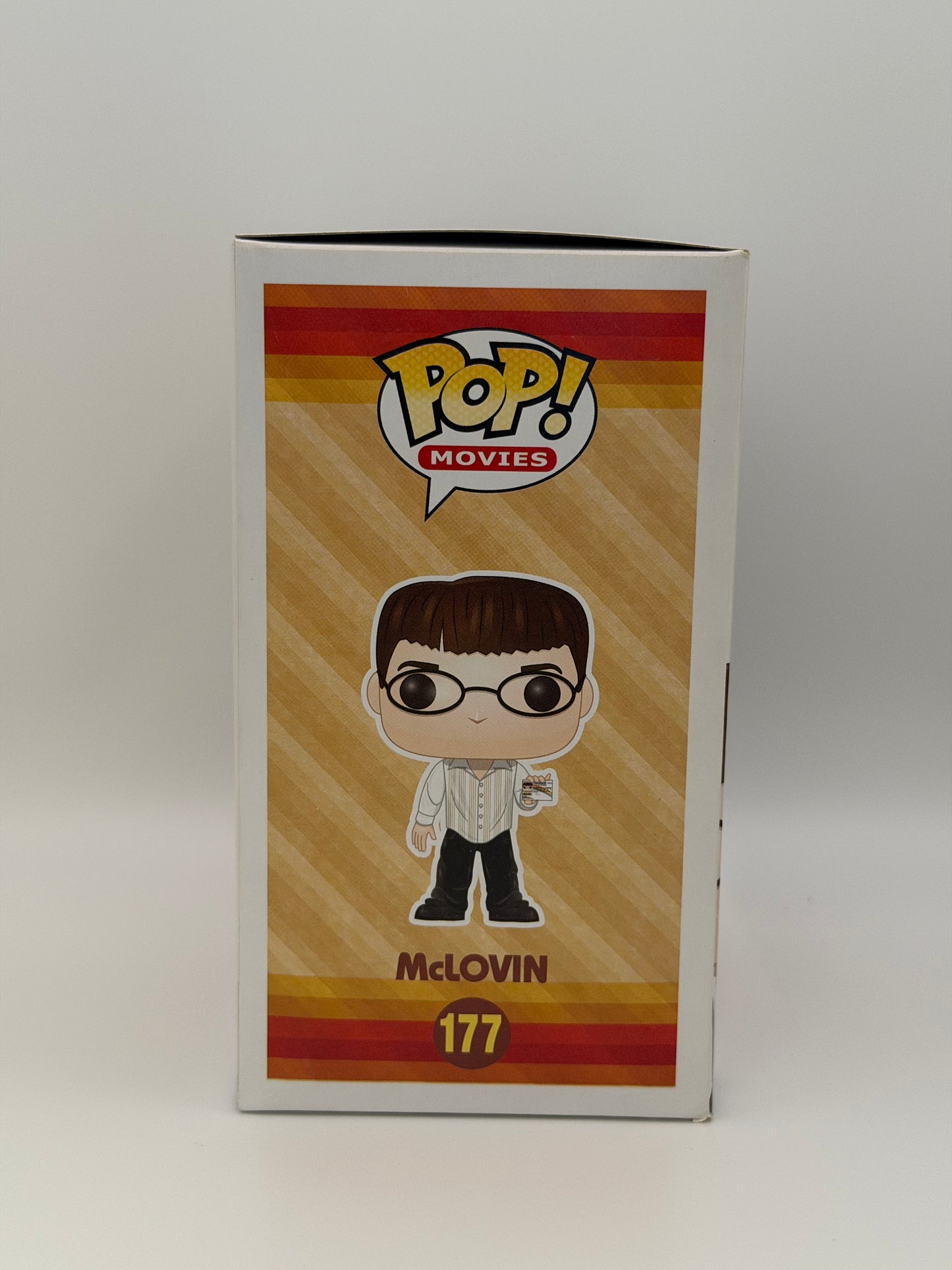 Funko Pop! Movies Superbad McLovin Signed Christopher Mintz-Plasse COA #177