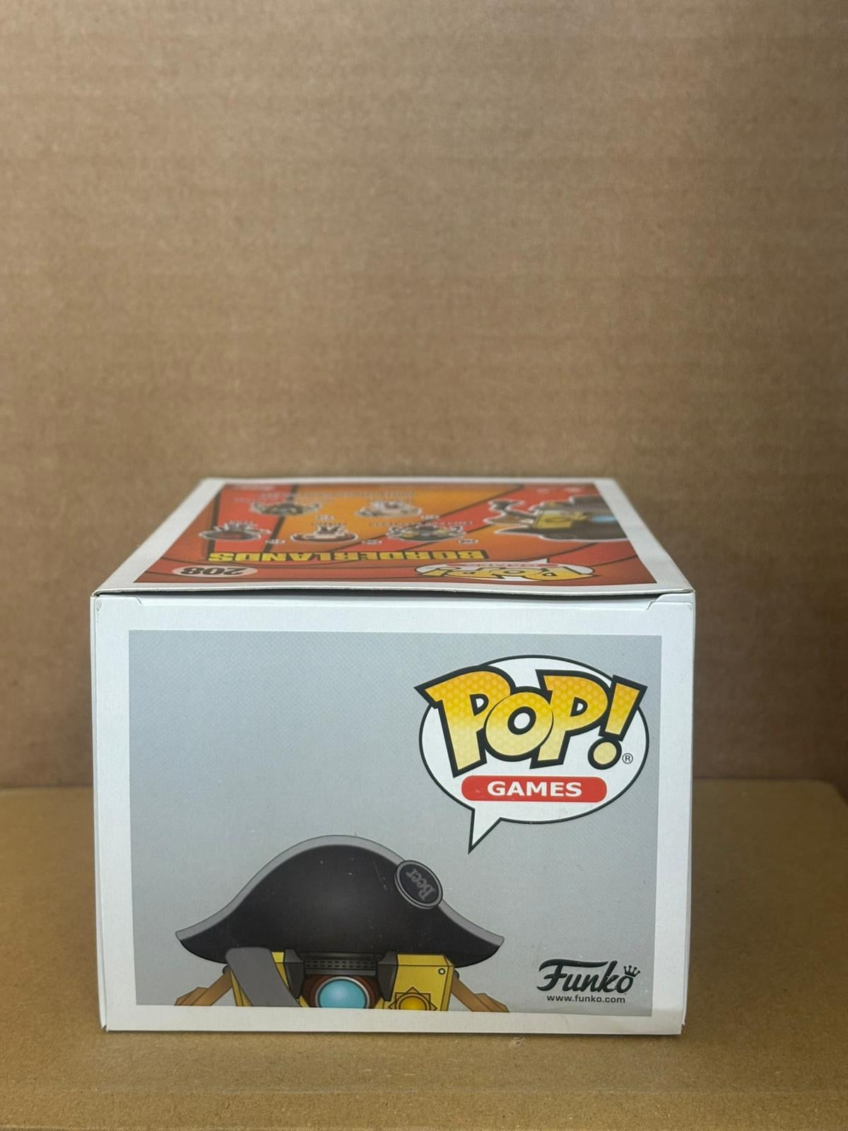 Funko Pop! Games Borderlands Emperor Claptrap #208