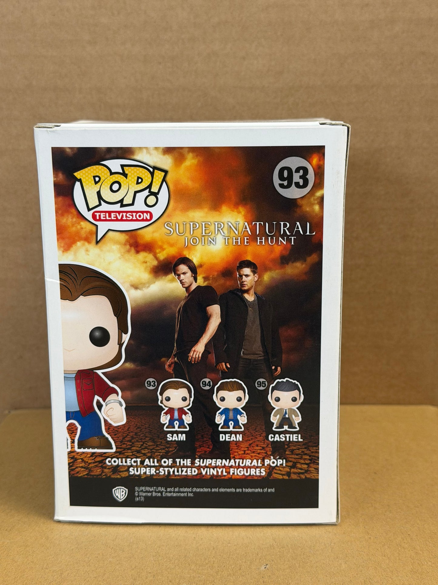 Funko Pop! Television Supernatural Sam #93 Slight Front Fade