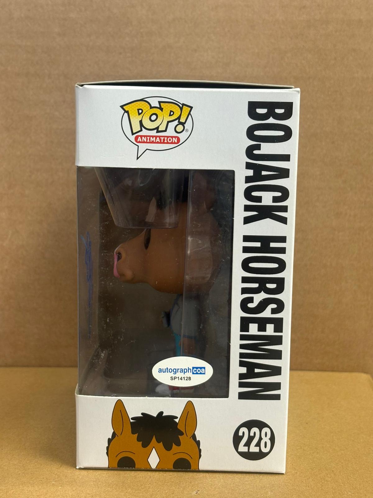 Funko Pop! Animation Bojack Horseman Signed Will Arnett COA #228 WS